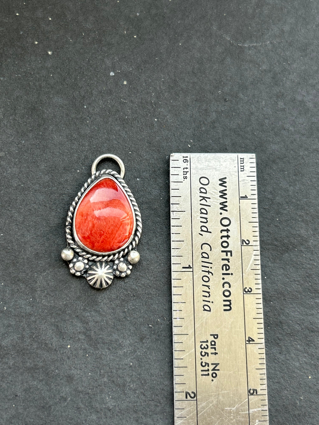 Red Spiny Oyster Charm Style #4
