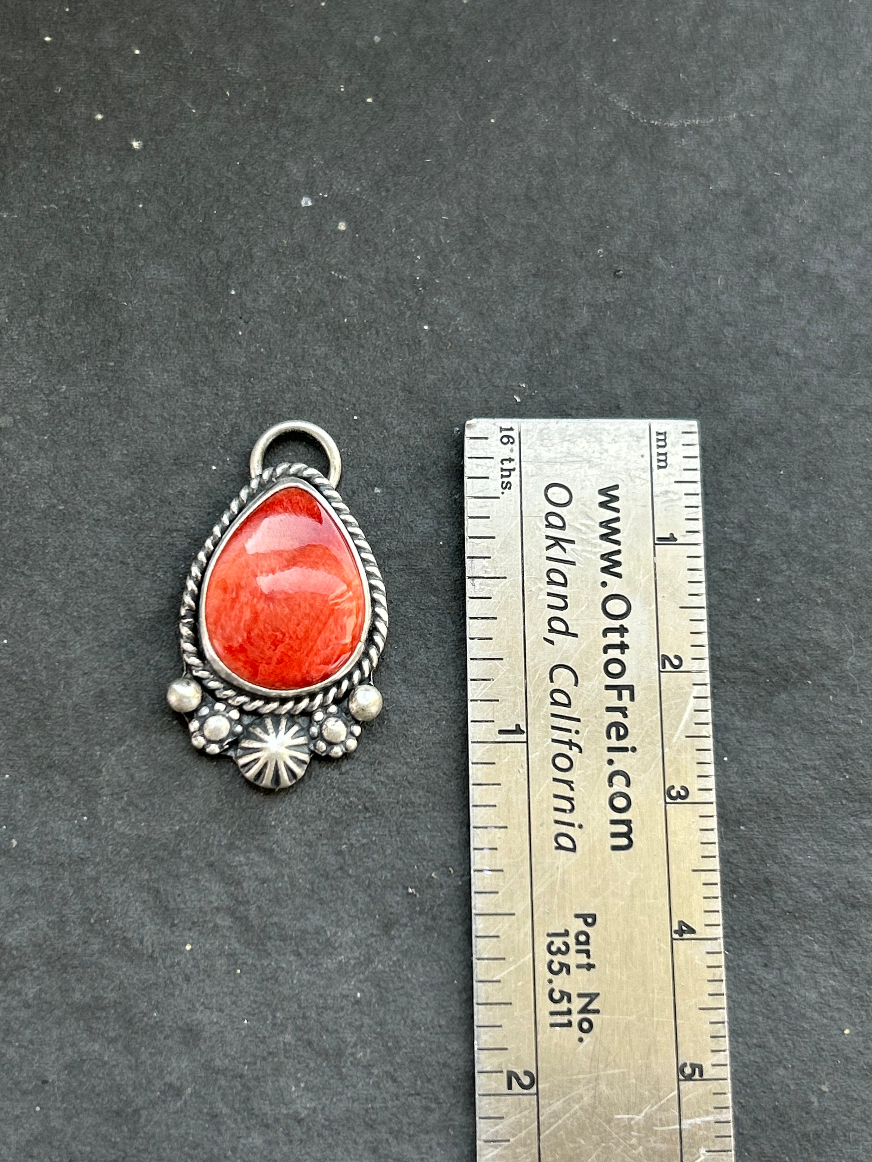 Red Spiny Oyster Charm Style #4