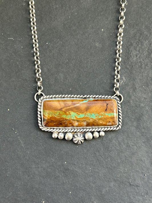 Ribbon Royston Bar Necklace
