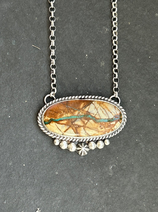 Style #2 Flynt River Bar Necklace