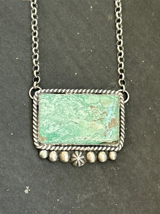 Broken Arrow Bar Necklace