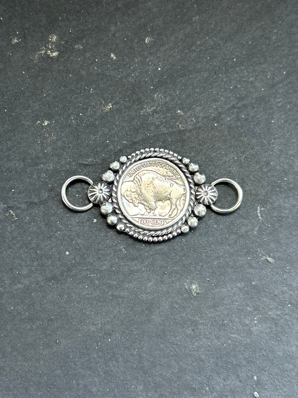 Buffalo Nickel Twilly Rag Slider