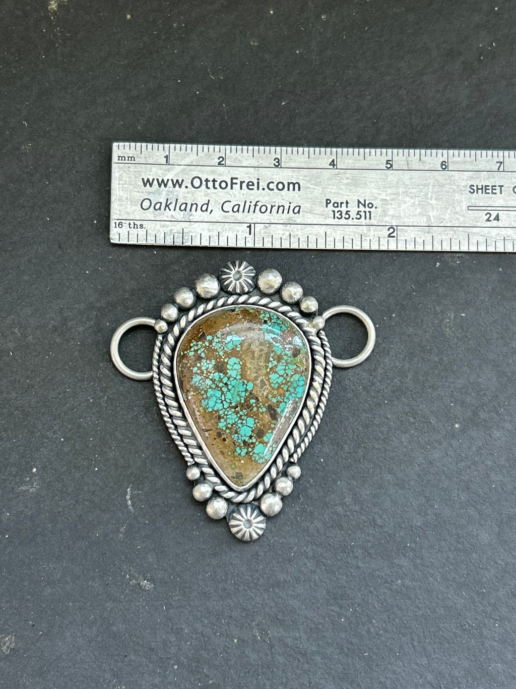 Firebird Turquoise Twilly Rag Slider Style #2