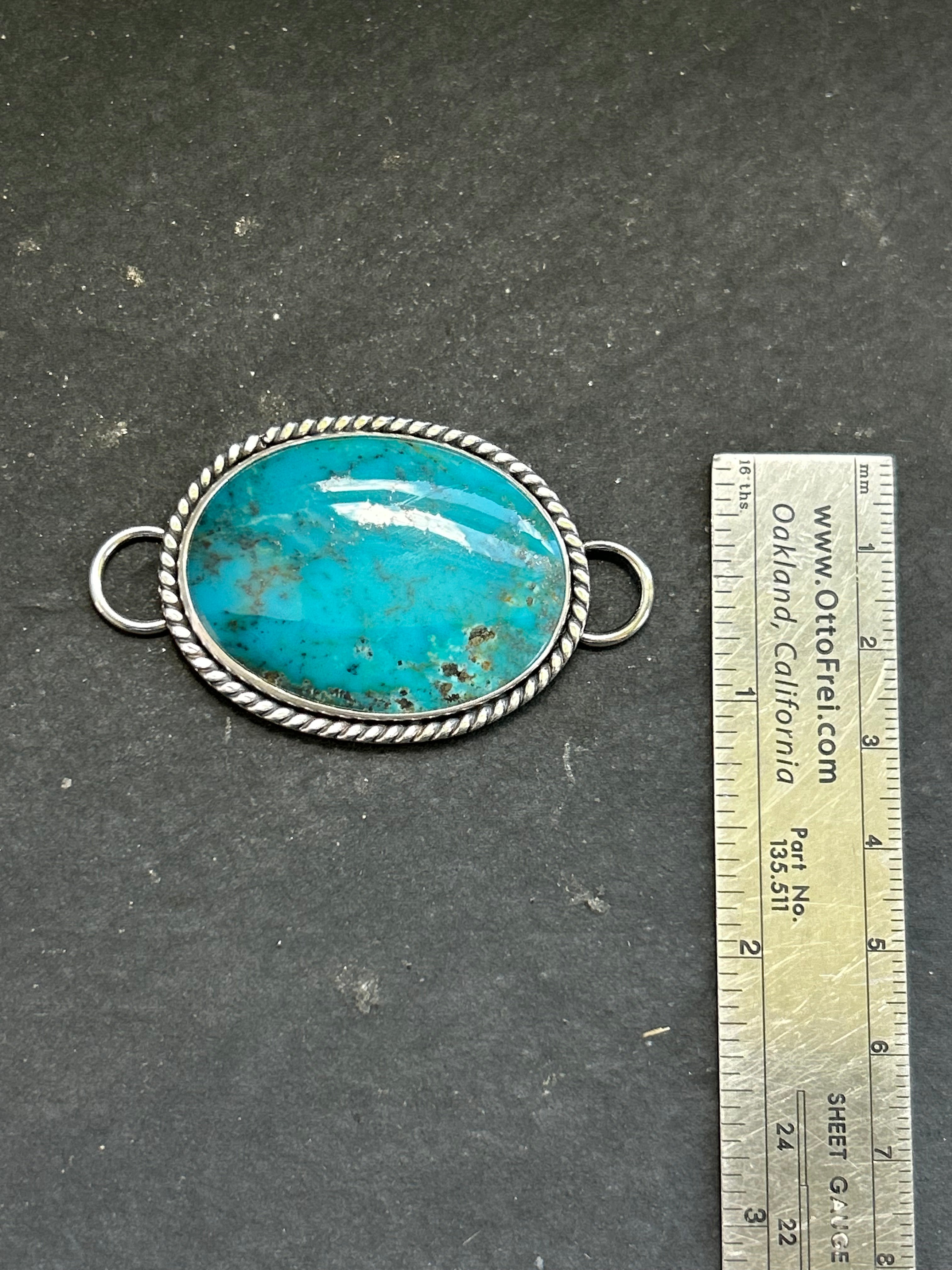 Redskin Turquoise Twilly Rag Slider
