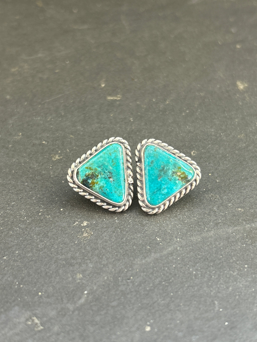 Easter Blue Stud Earrings Style #1