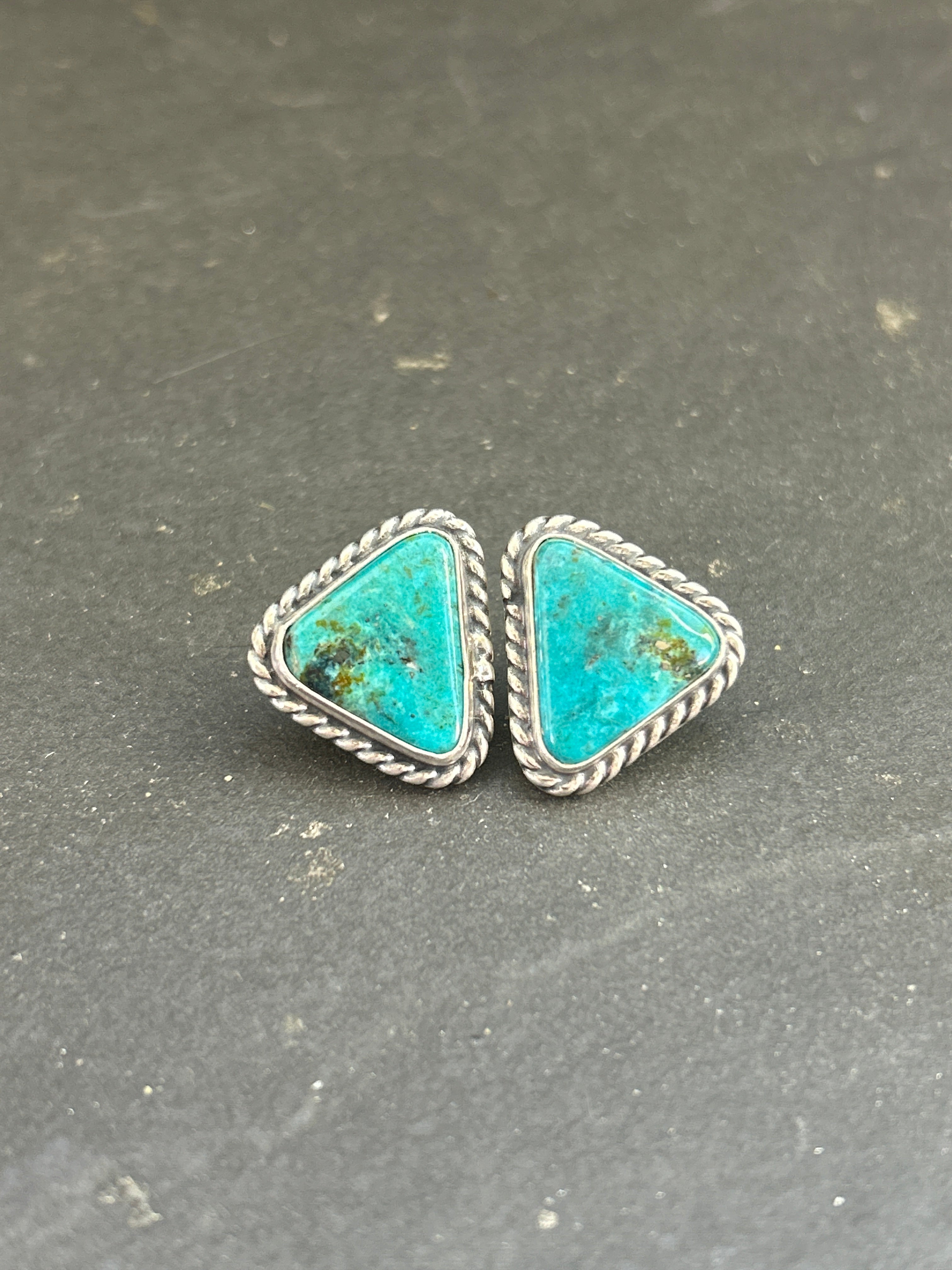 Easter Blue Stud Earrings Style #1