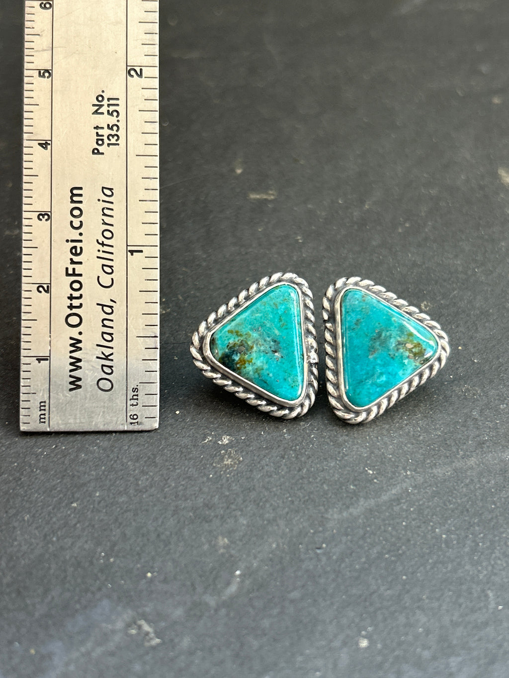 Easter Blue Stud Earrings Style #1