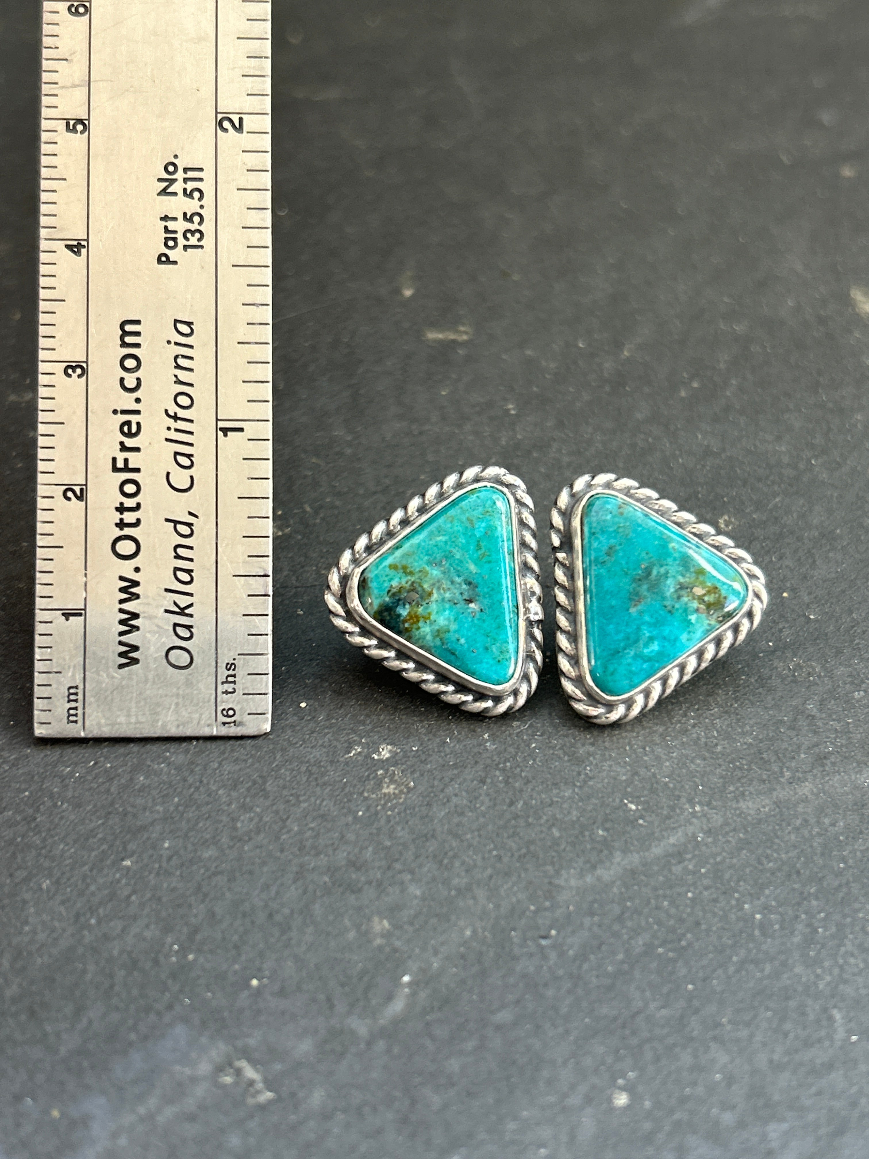 Easter Blue Stud Earrings Style #1