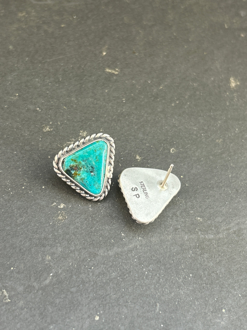 Easter Blue Stud Earrings Style #1