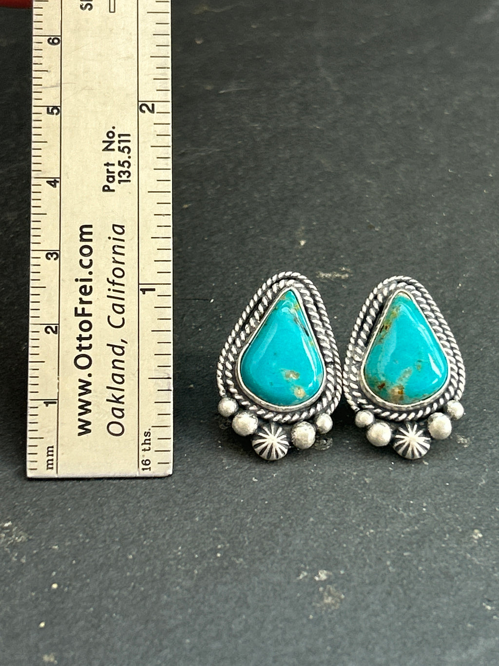 Fox Mine Stud Earrings Style #1