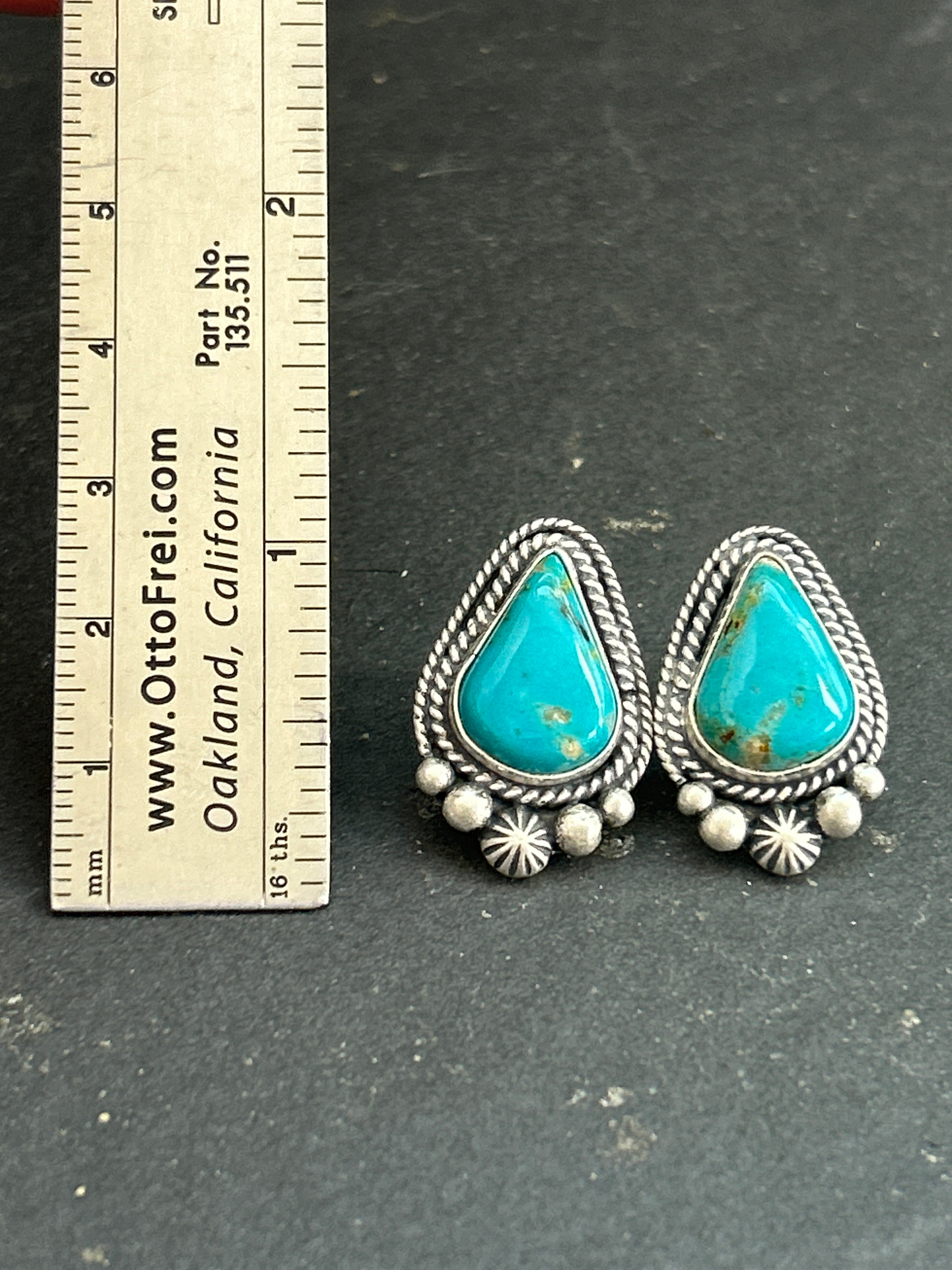 Fox Mine Stud Earrings Style #1