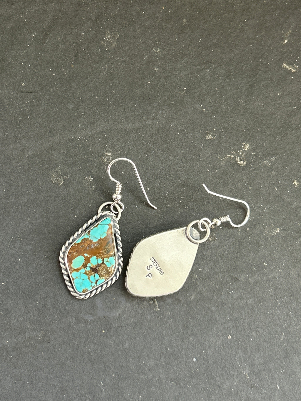 Mine #8 Dangle Earrings Style #1