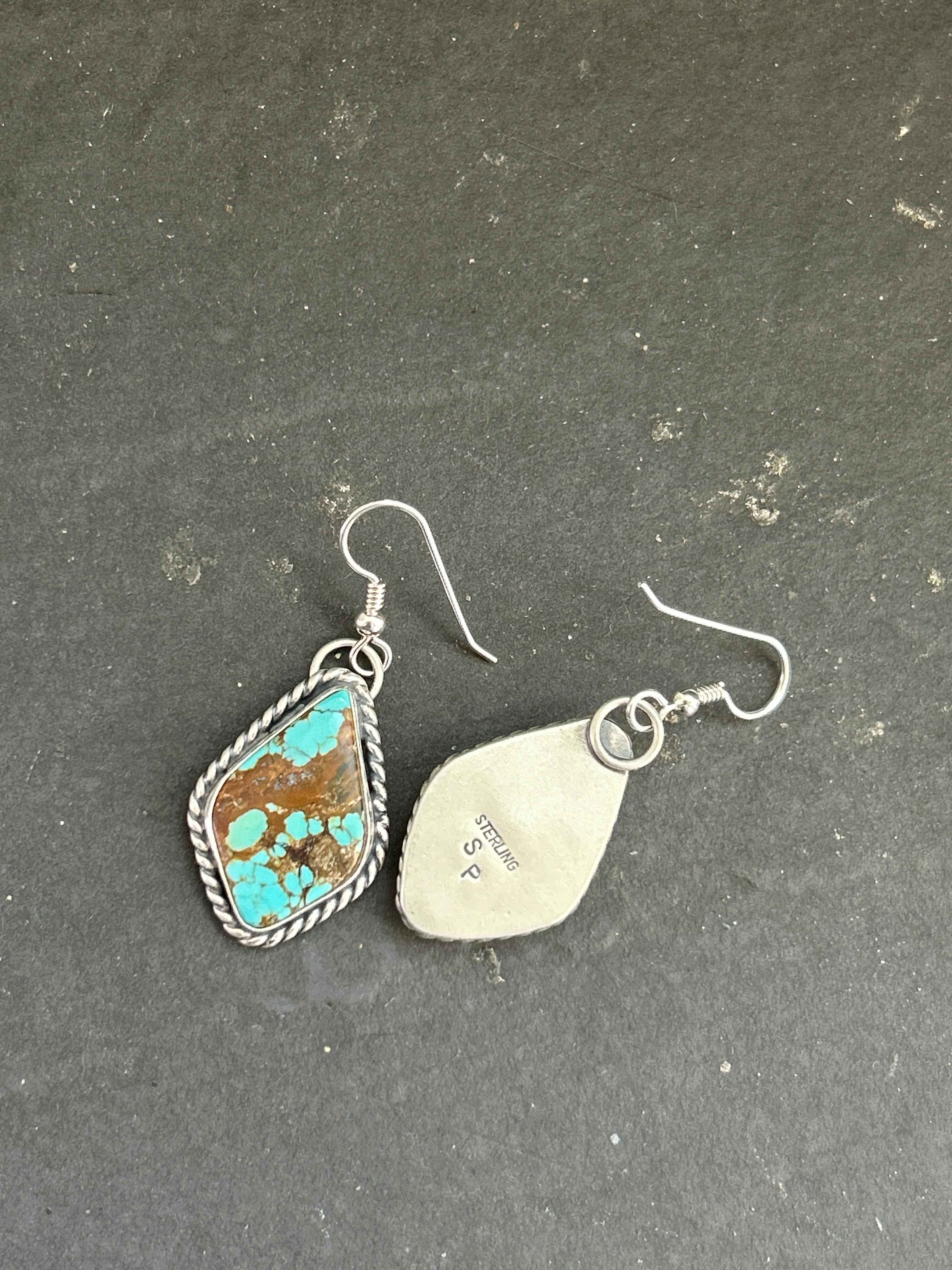 Mine #8 Dangle Earrings Style #1