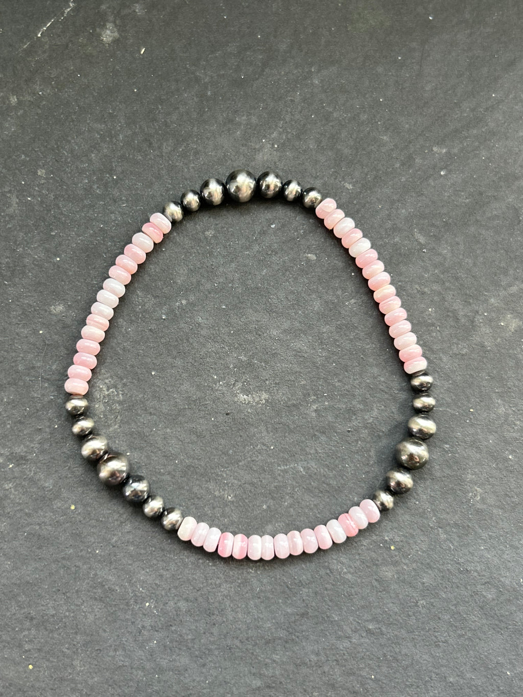 Pink Conch Stretchy Stacker Bracelet