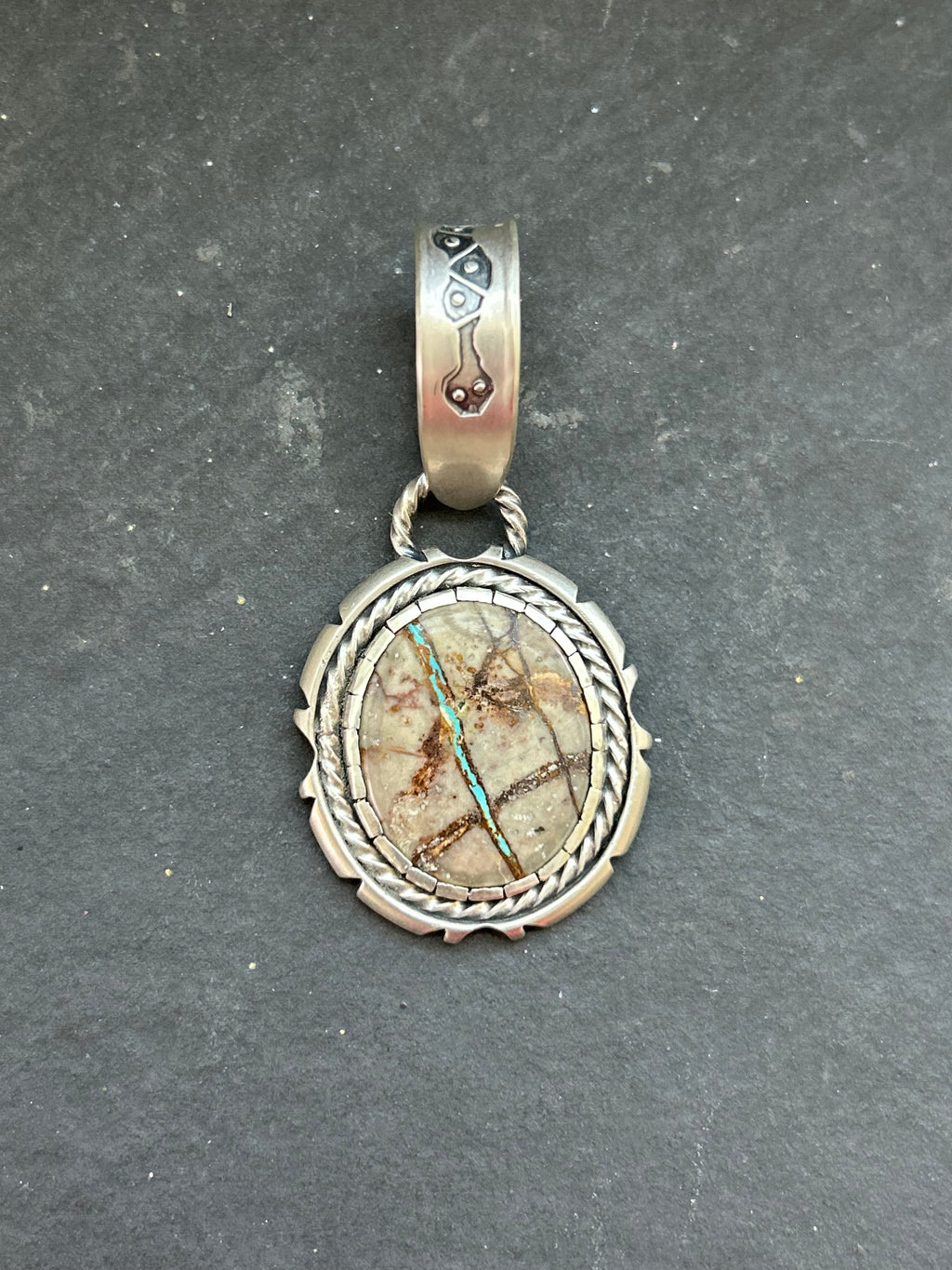 Ribbon Royston Desert Pendant