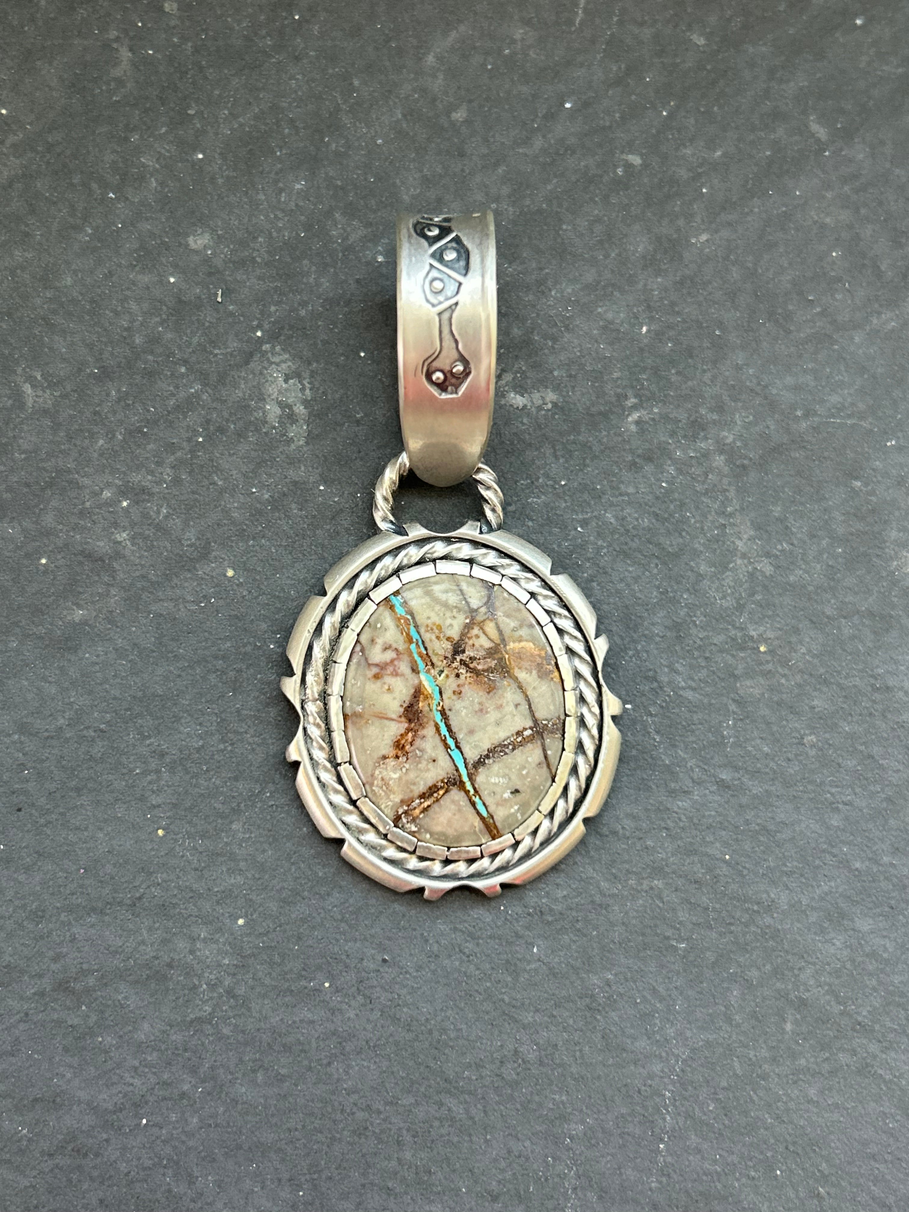 Ribbon Royston Desert Pendant
