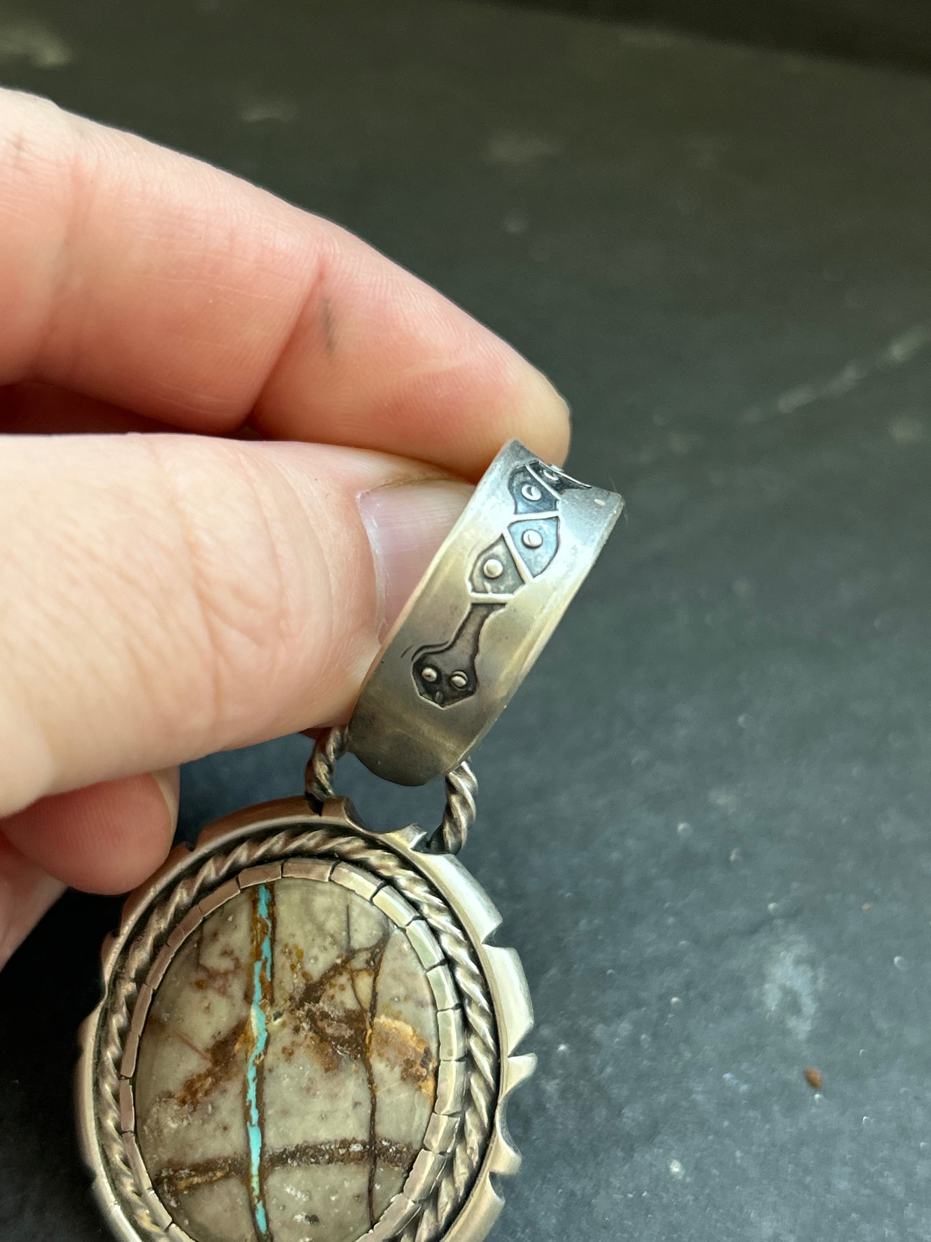 Ribbon Royston Desert Pendant