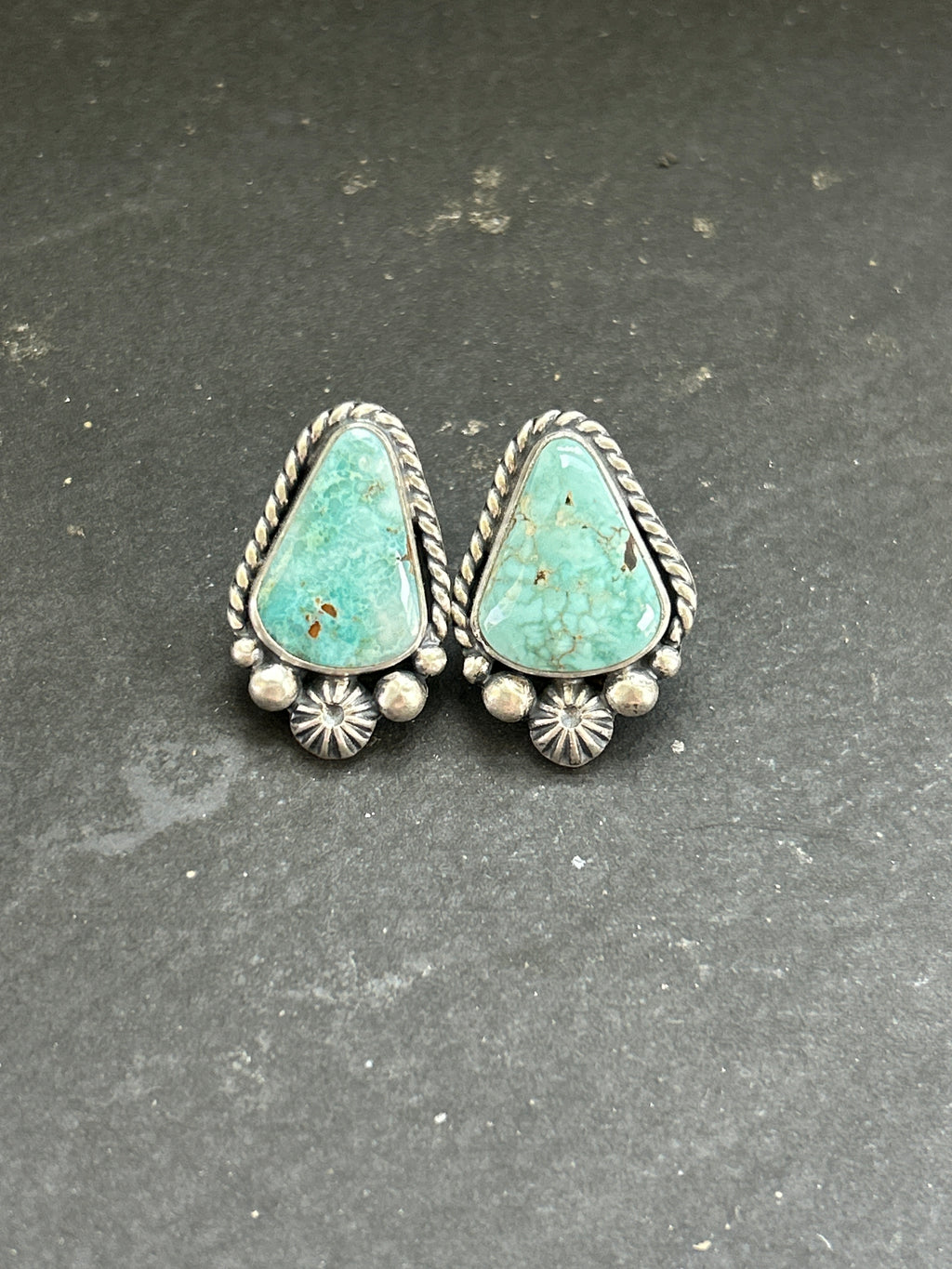 Dry Creek Turquoise Stud Earrings