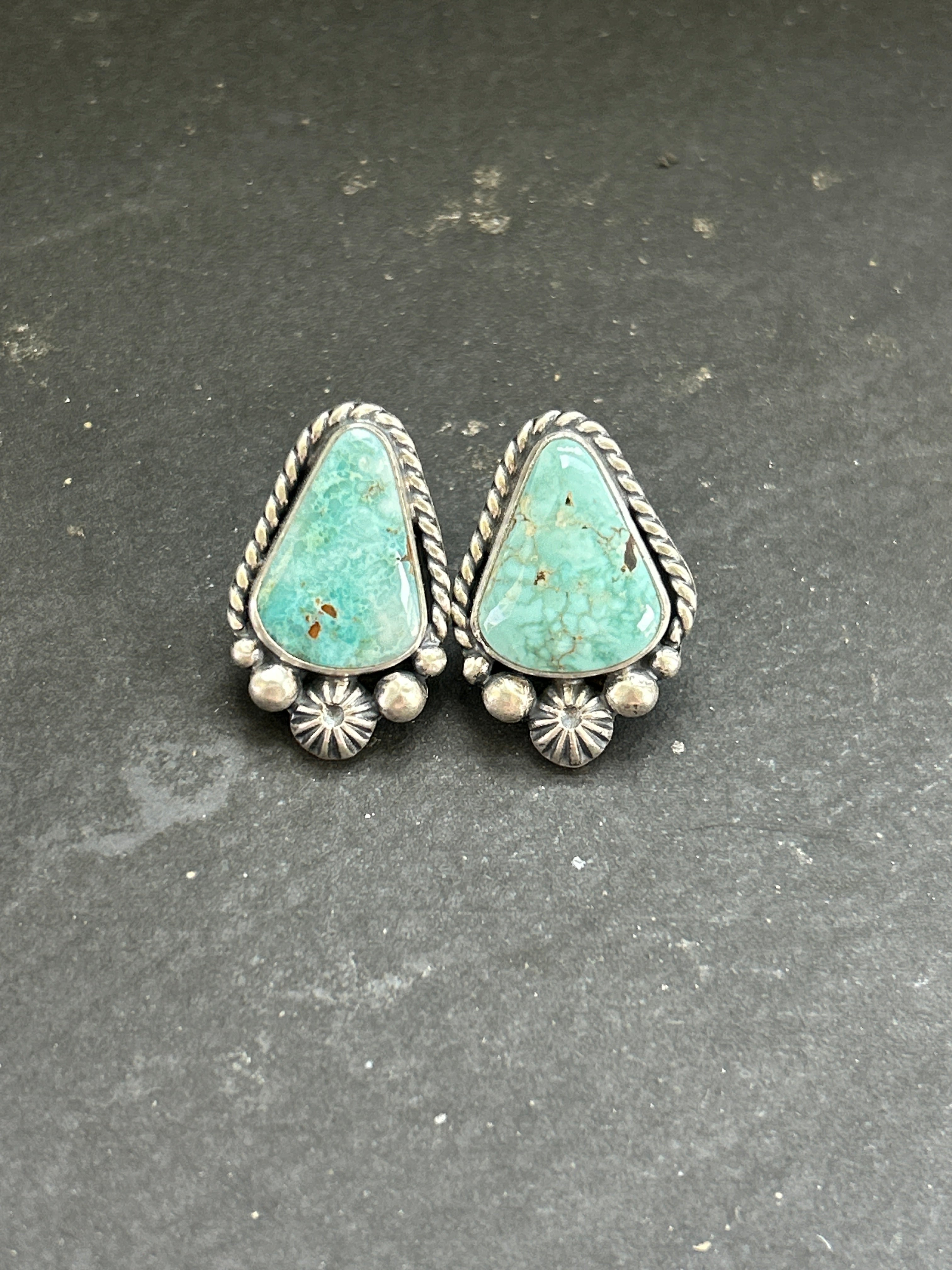 Dry Creek Turquoise Stud Earrings