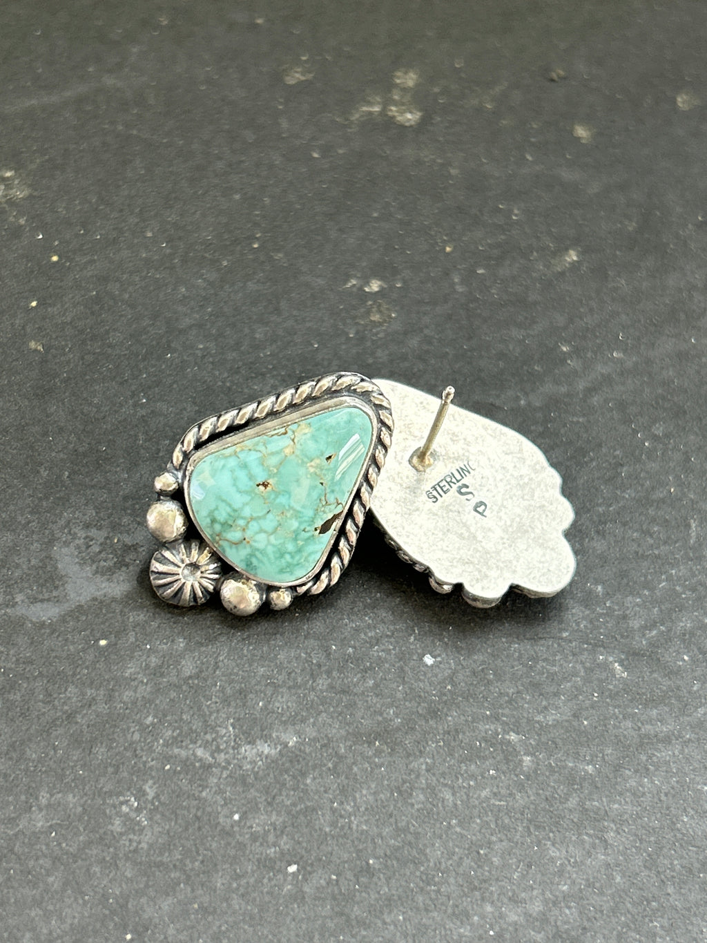Dry Creek Turquoise Stud Earrings