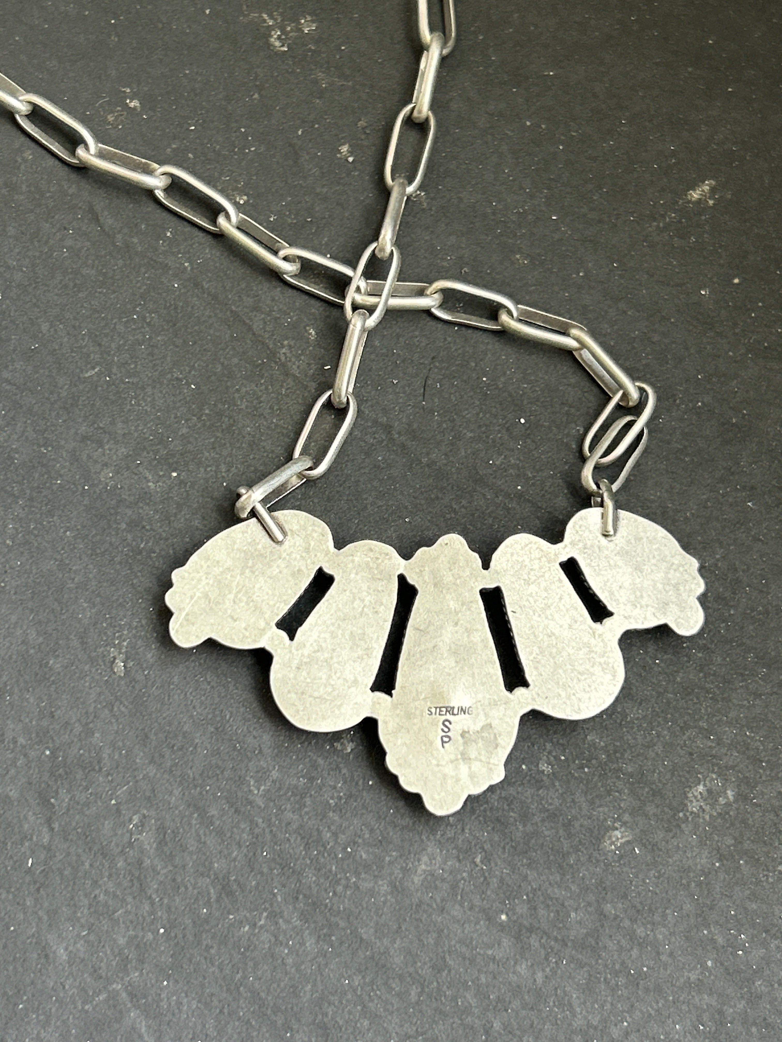 Dry Creek Turquoise Bar Necklace