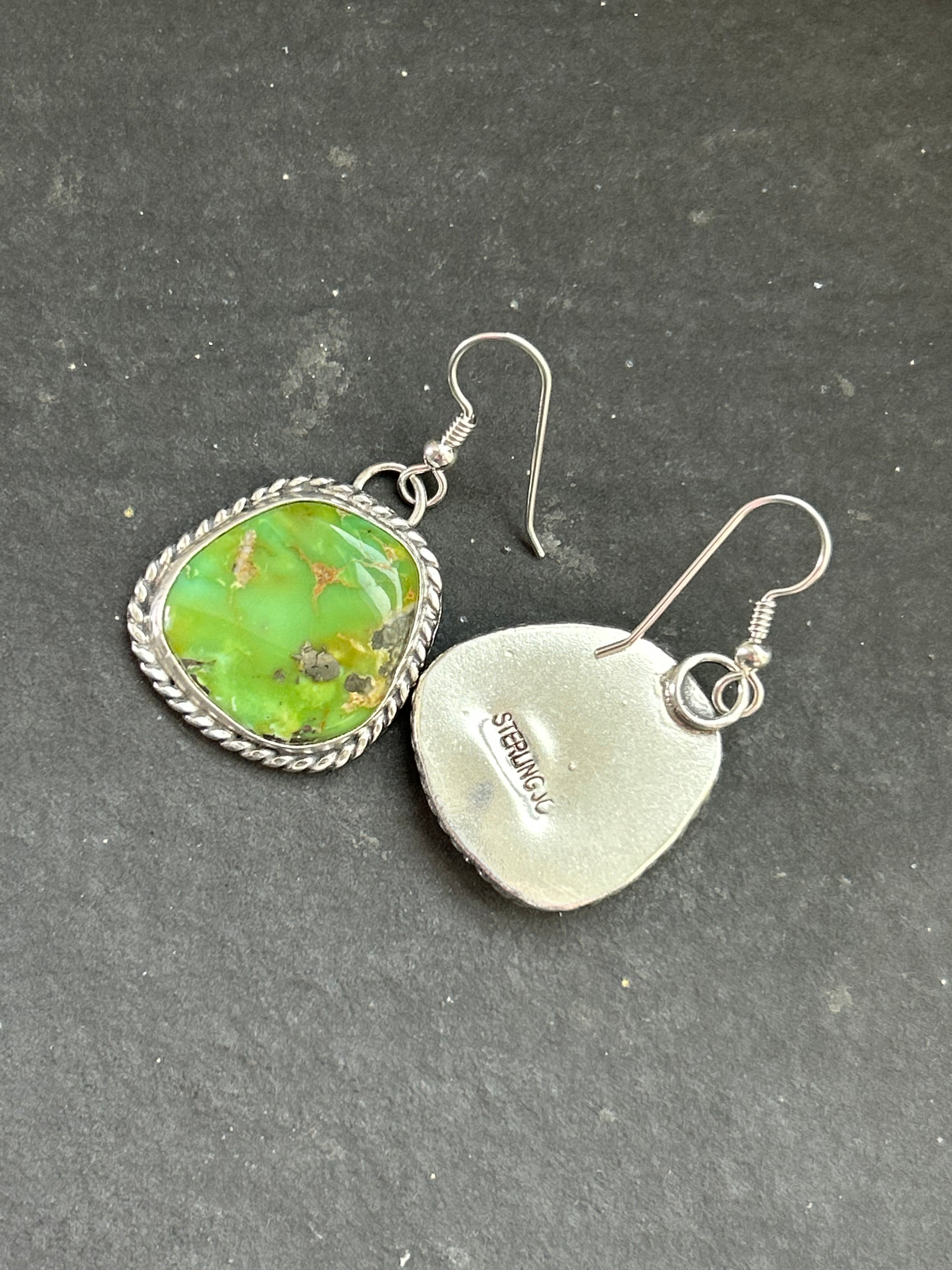 Sonoran Turquoise Dangle Earrings Style #3