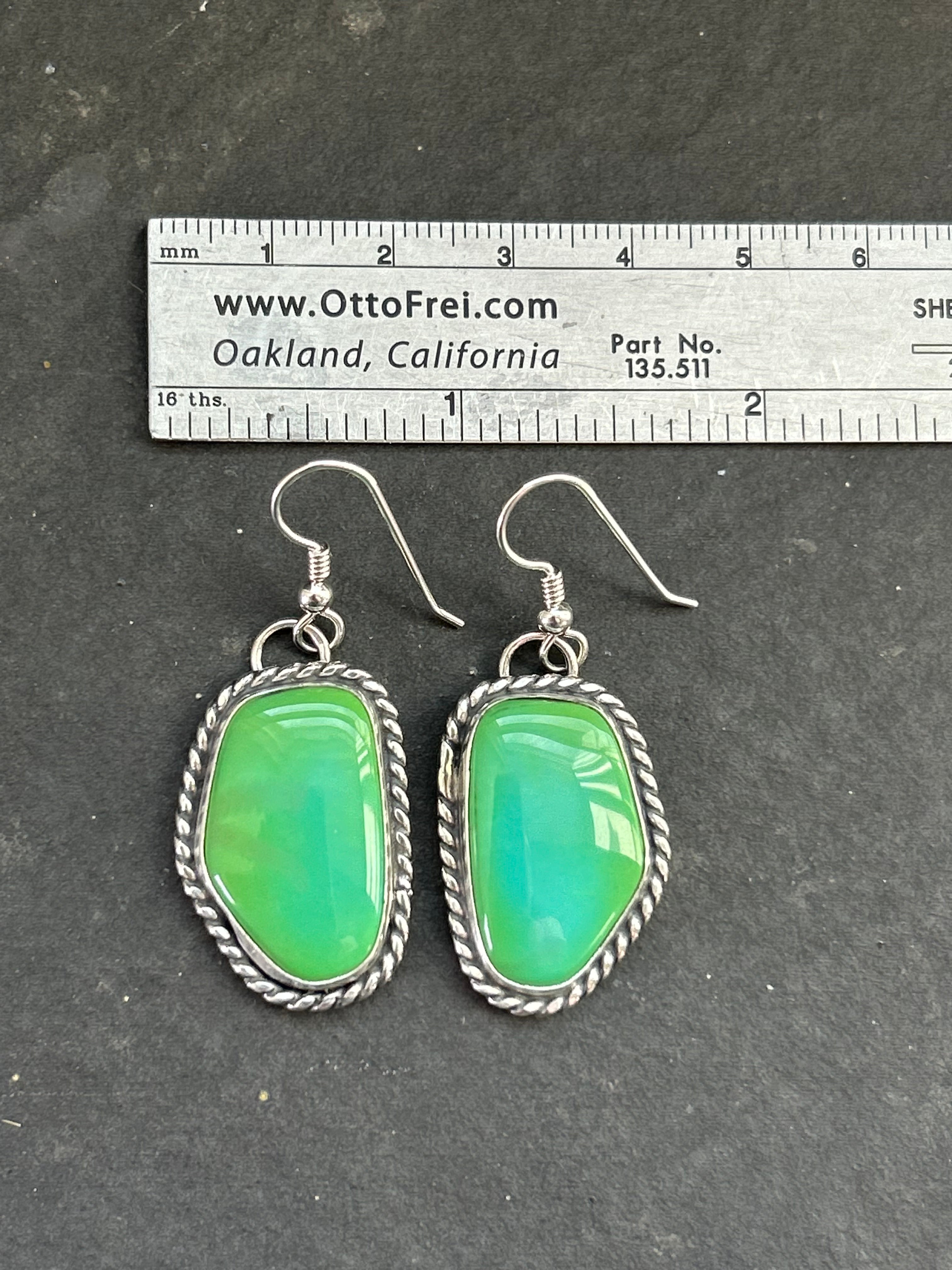 Sonoran Turquoise Dangle Earrings Style #4