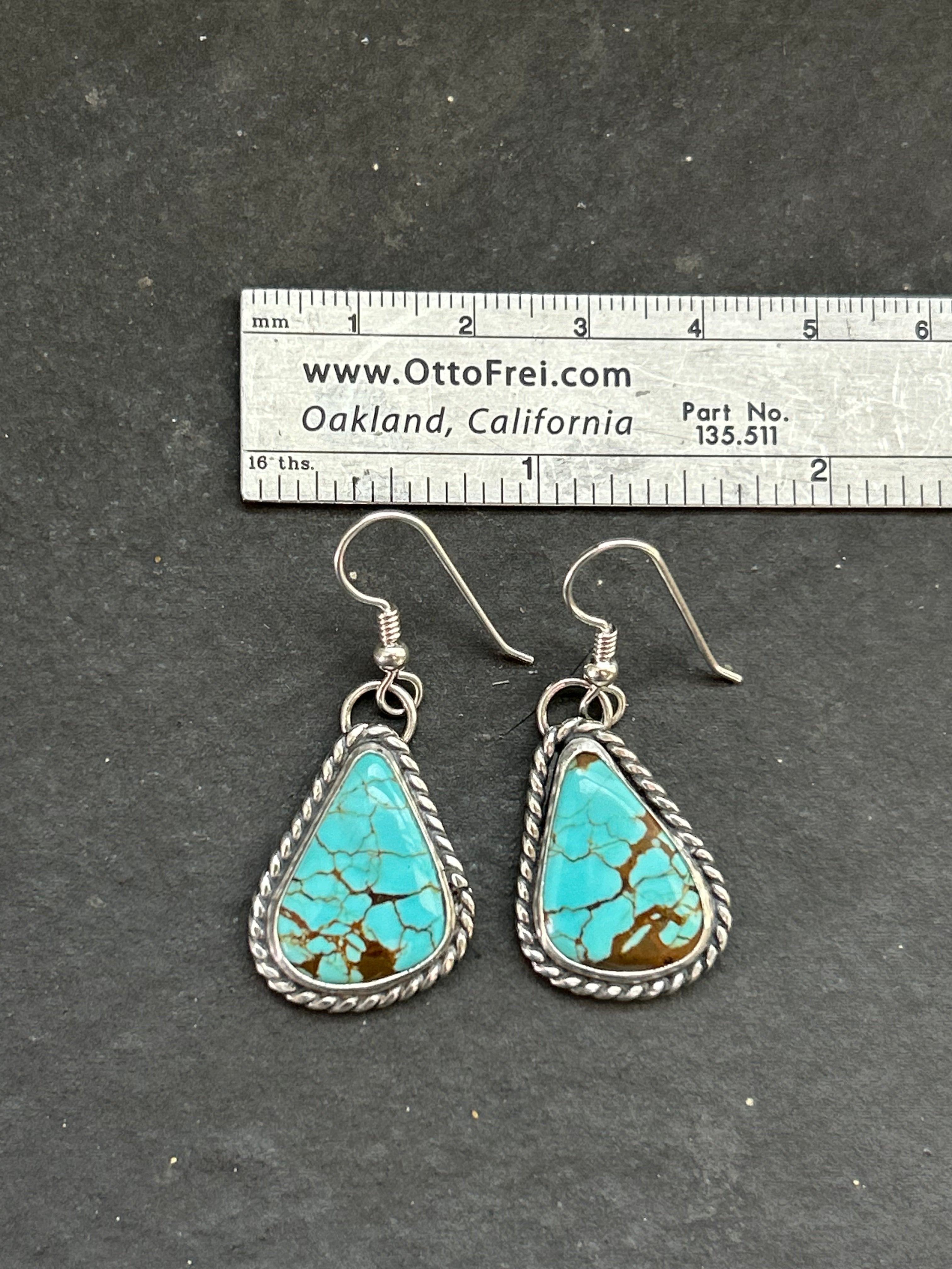 Mine #8 Dangle Earrings Style #1
