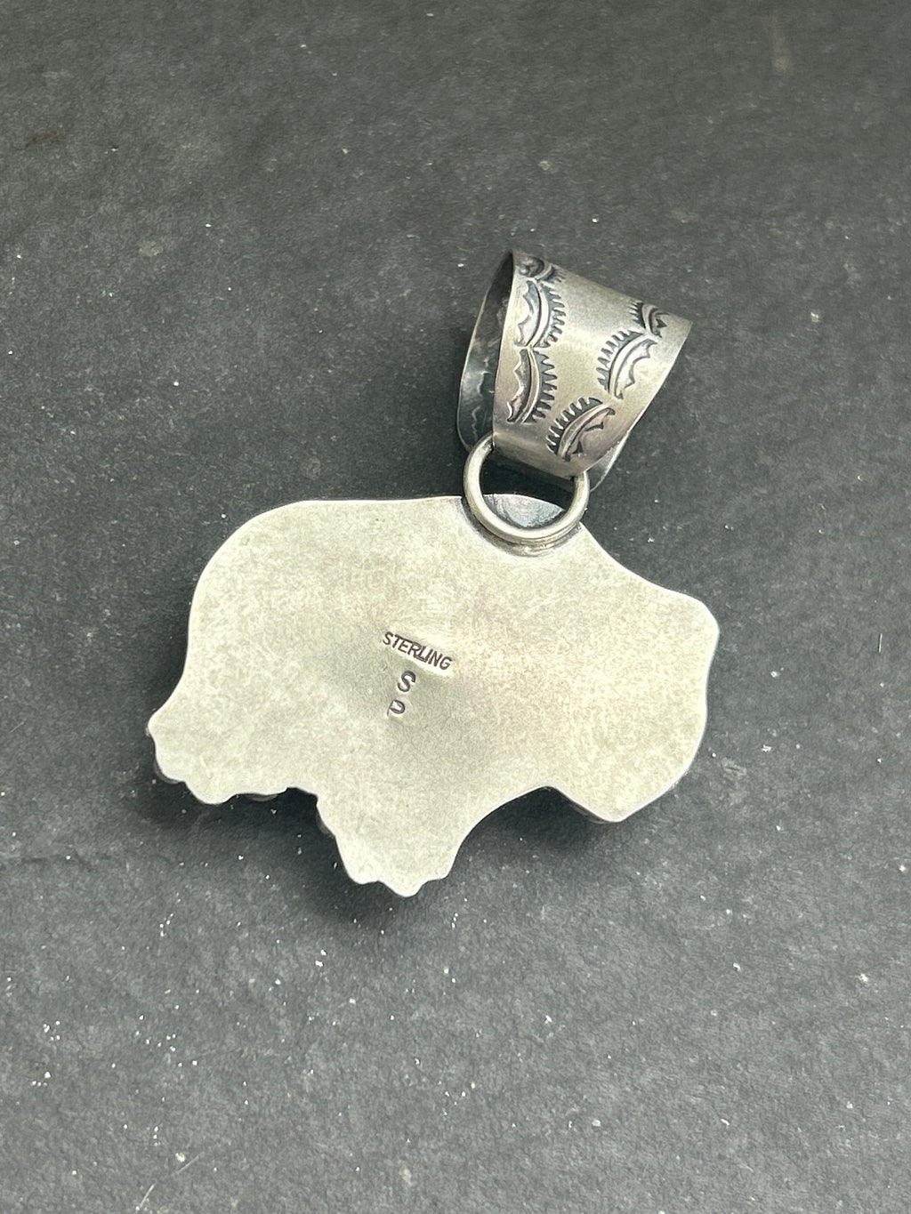 The Great White Buffalo Pendant Style #3