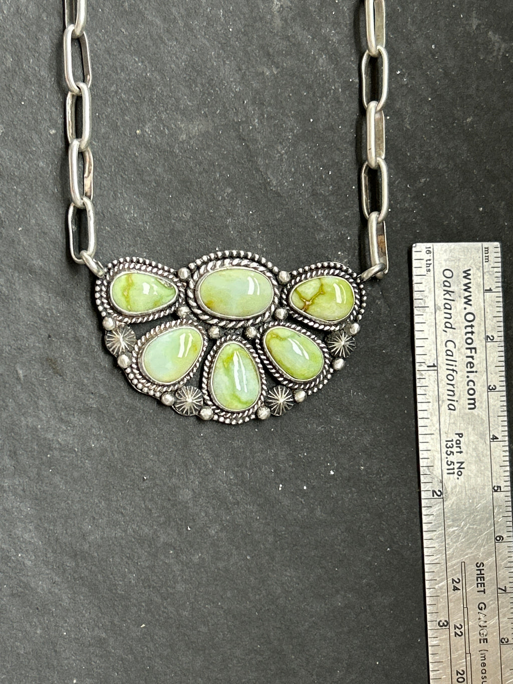 Palomino Half Cluster Necklace