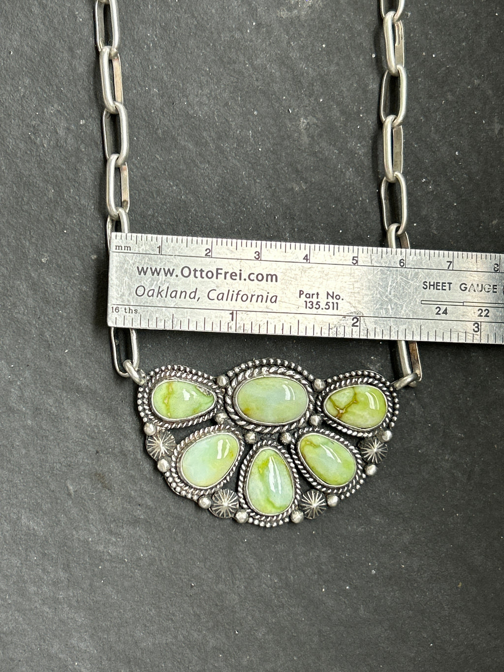 Palomino Half Cluster Necklace