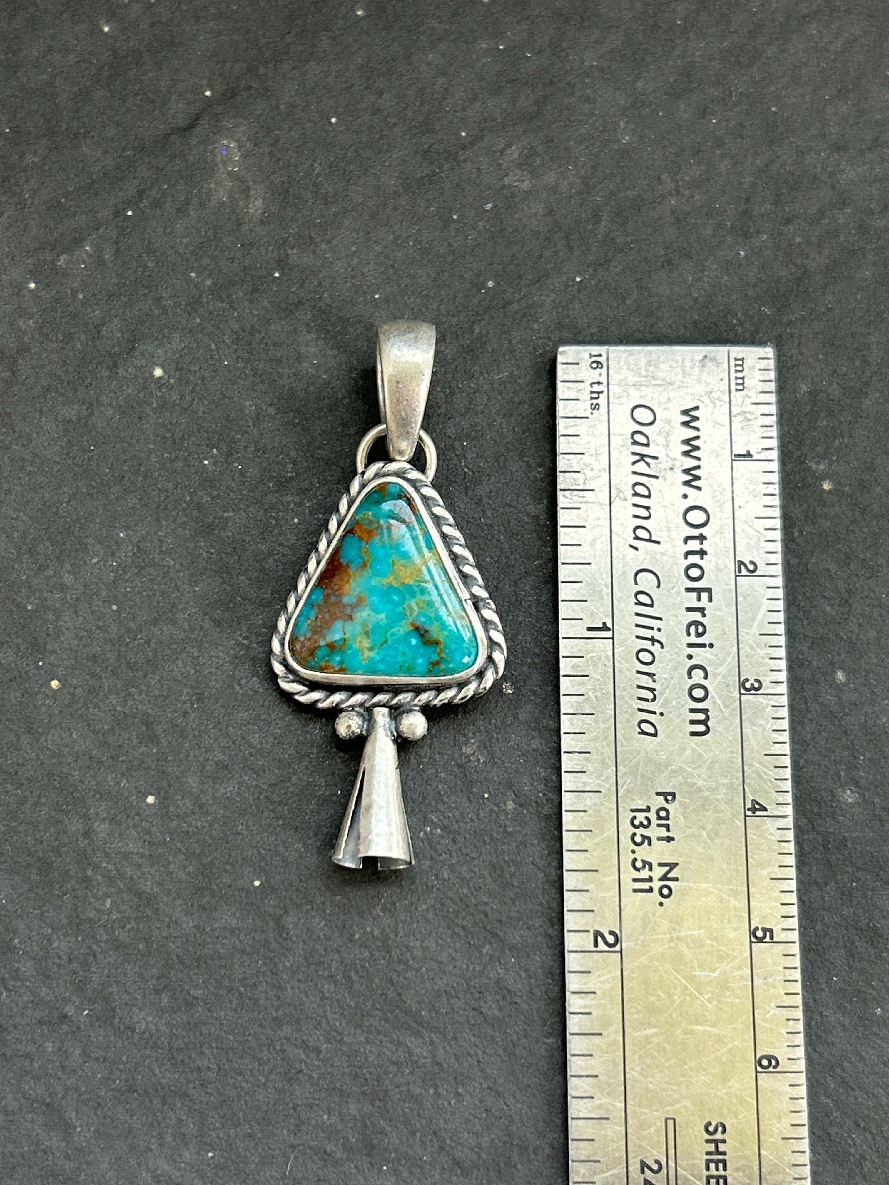 Easter Blue Mini Blossom Pendant Style #1