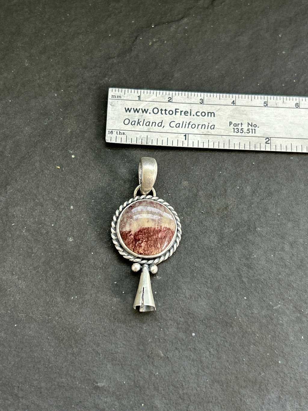 Red Buffalo Mini Blossom Pendant