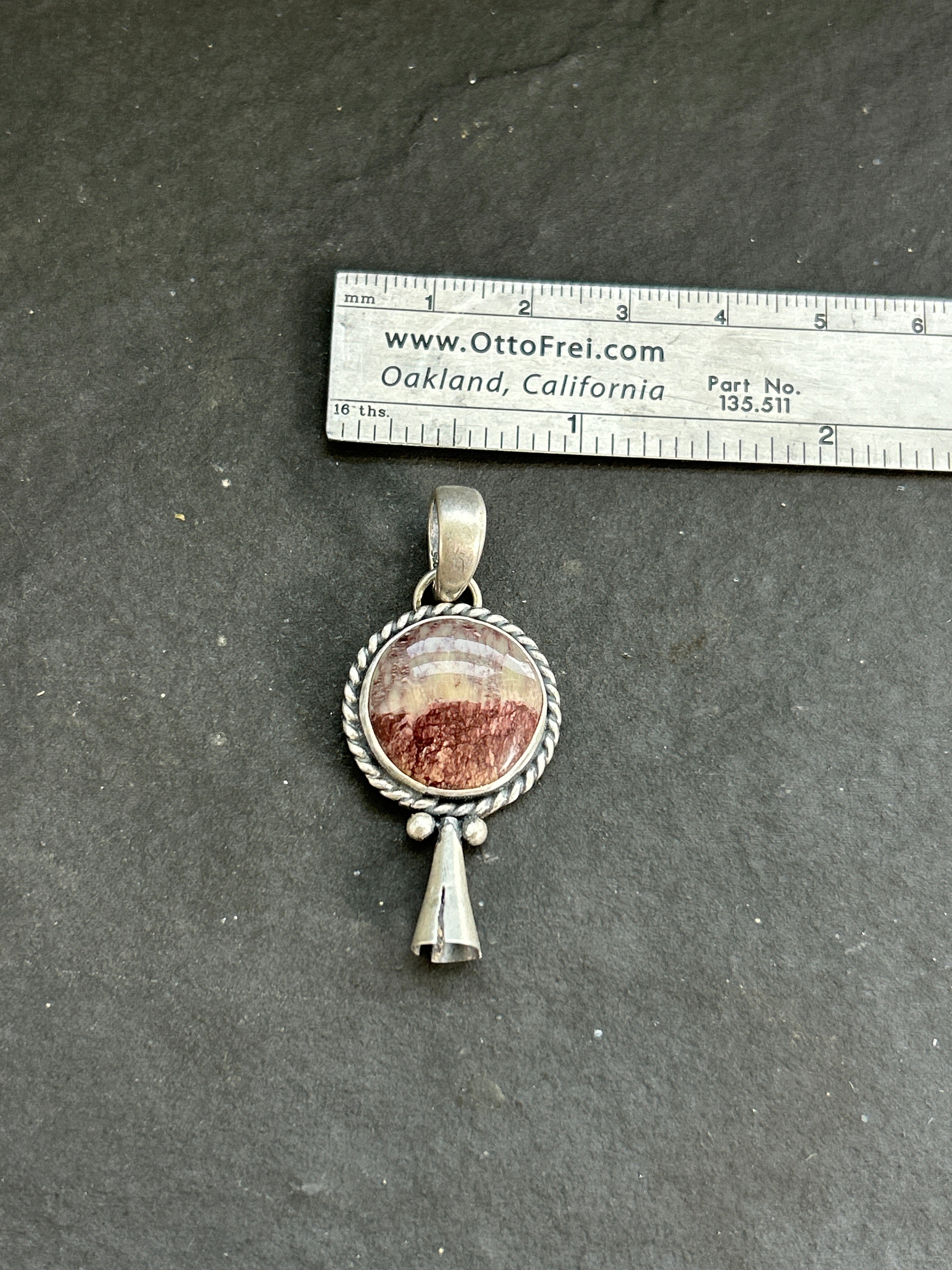 Red Buffalo Mini Blossom Pendant