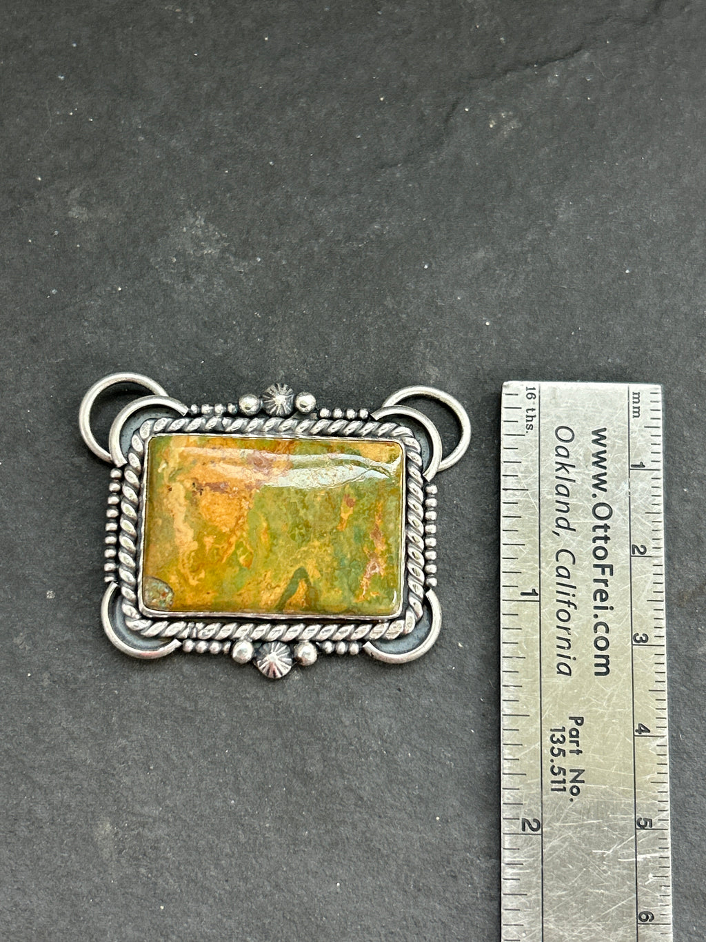 Evans Turquoise Twilly Rag Slider