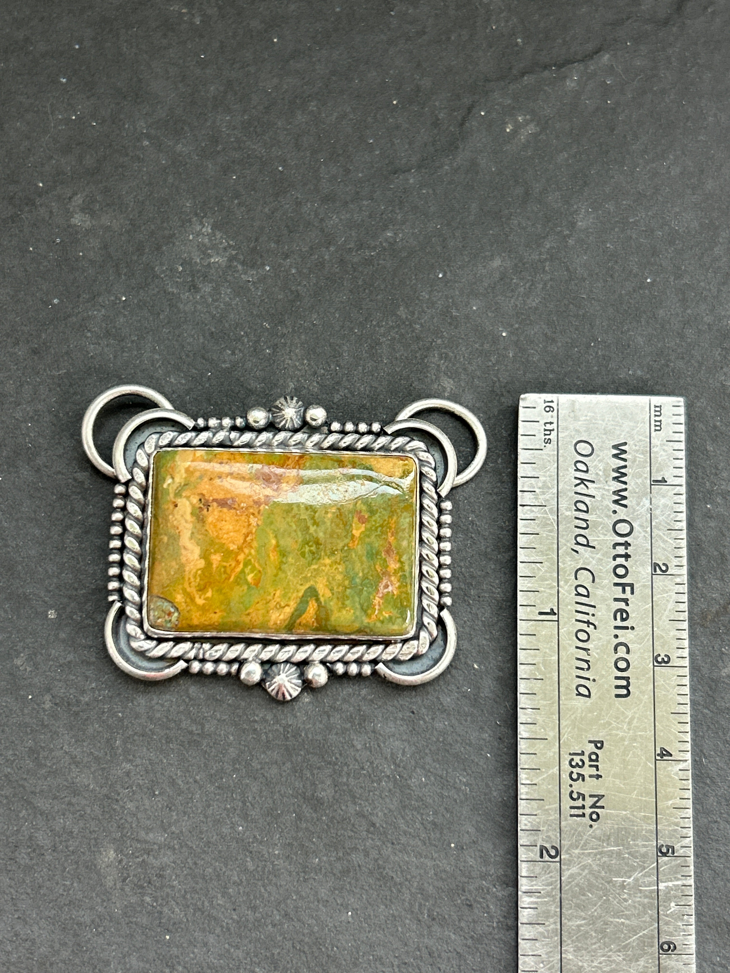 Evans Turquoise Twilly Rag Slider
