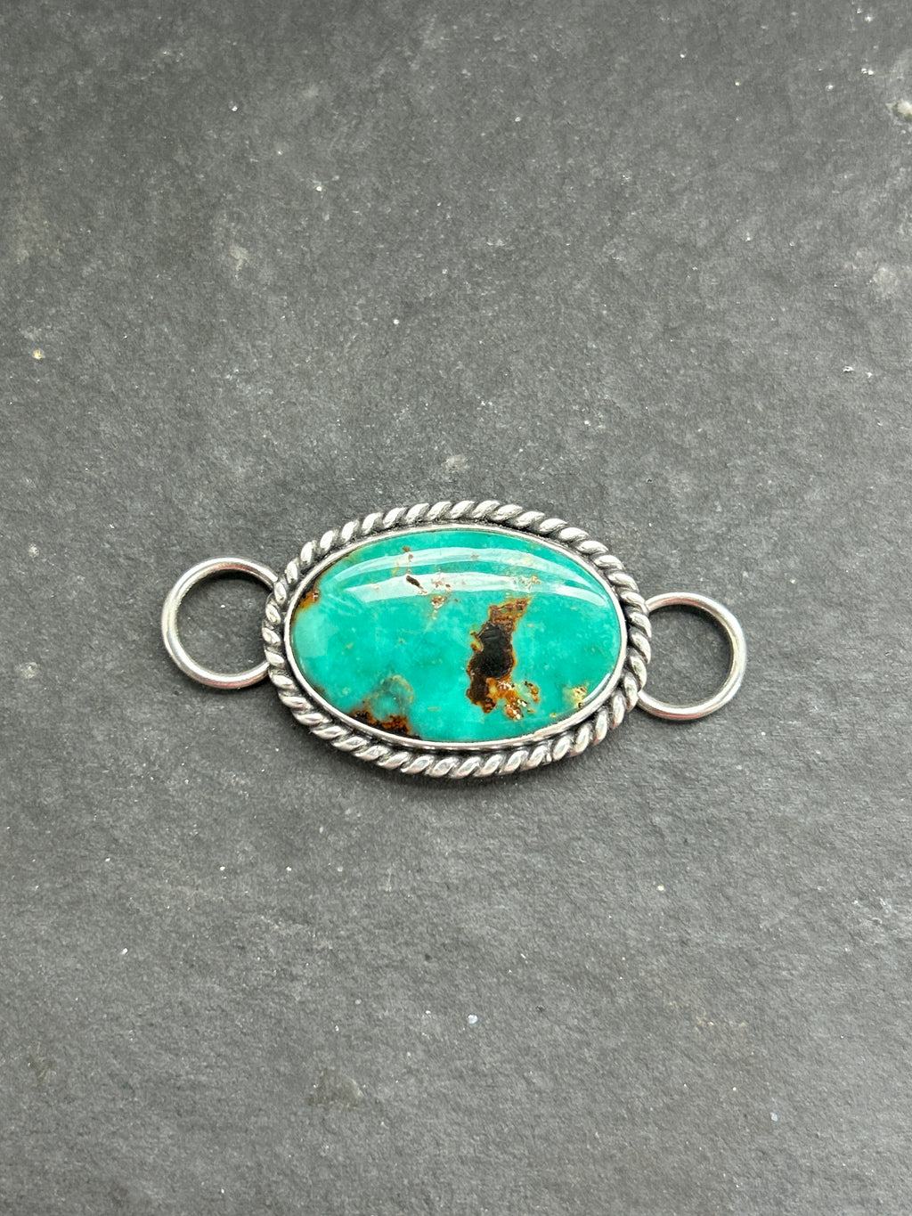 Royston Turquoise Twilly Rag Slider Style #2