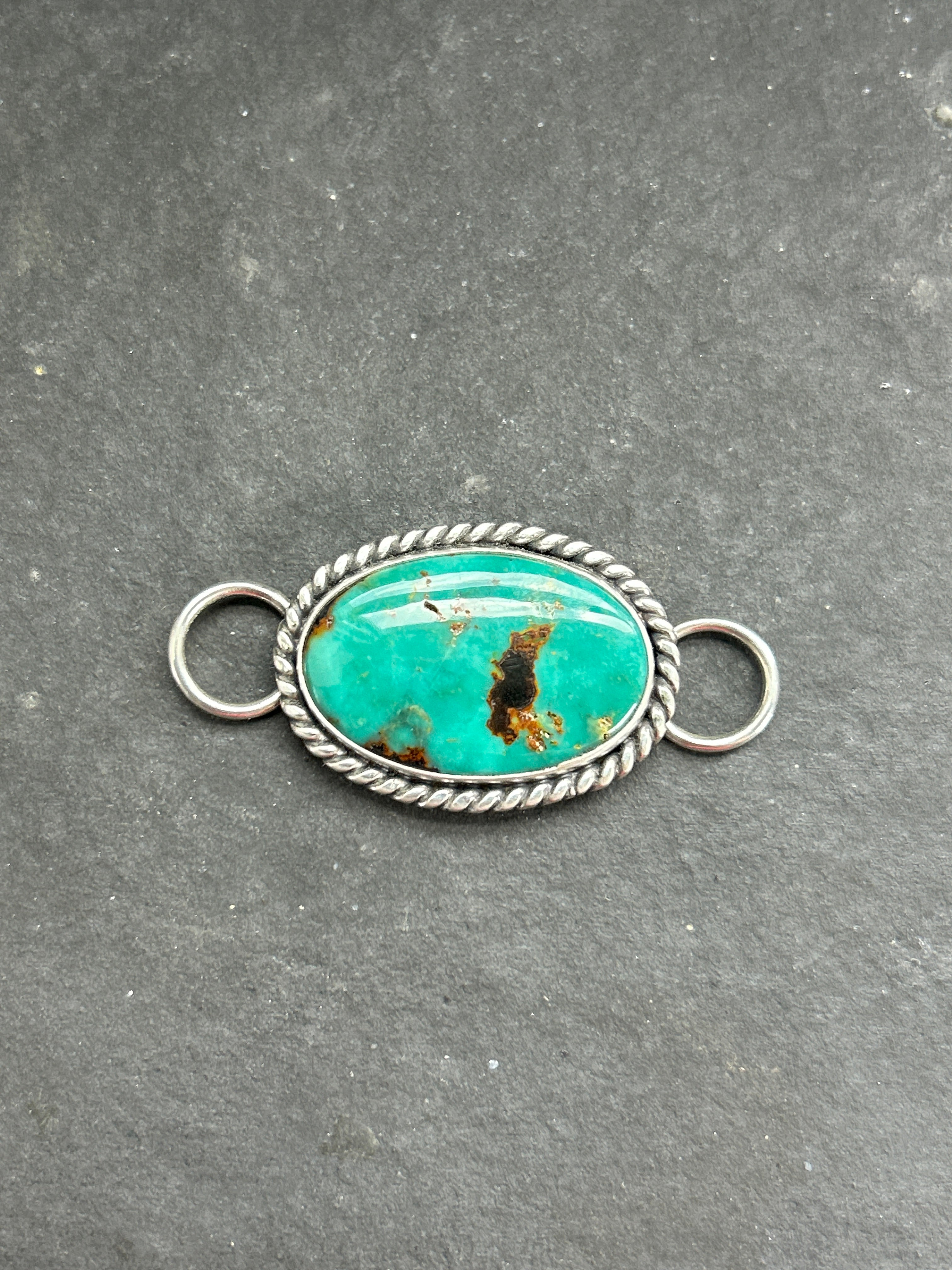 Royston Turquoise Twilly Rag Slider Style #2