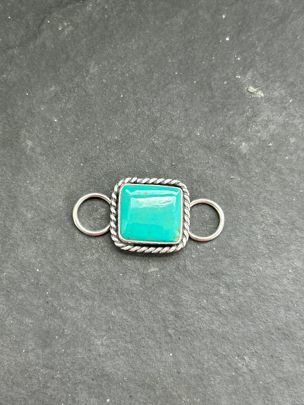Kingman Turquoise Twilly Rag Slider Style #1