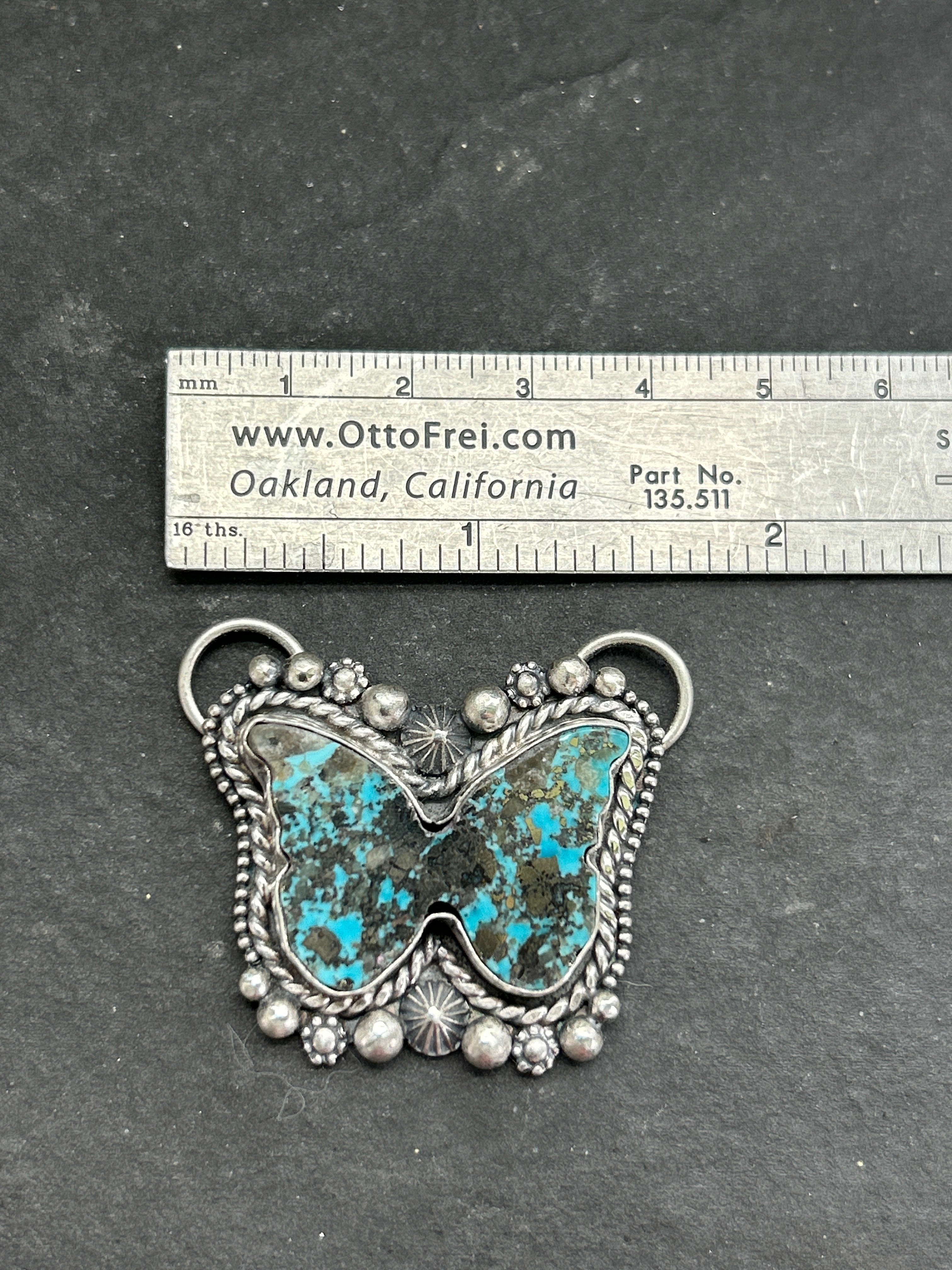 Dahlia Butterfly Twilly Rag Slider