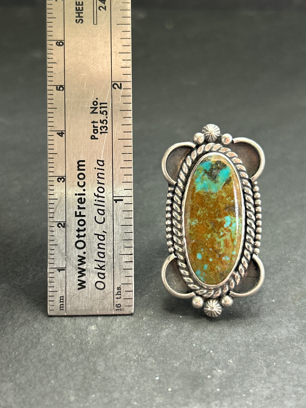 Royston Turquoise Ring Style #6