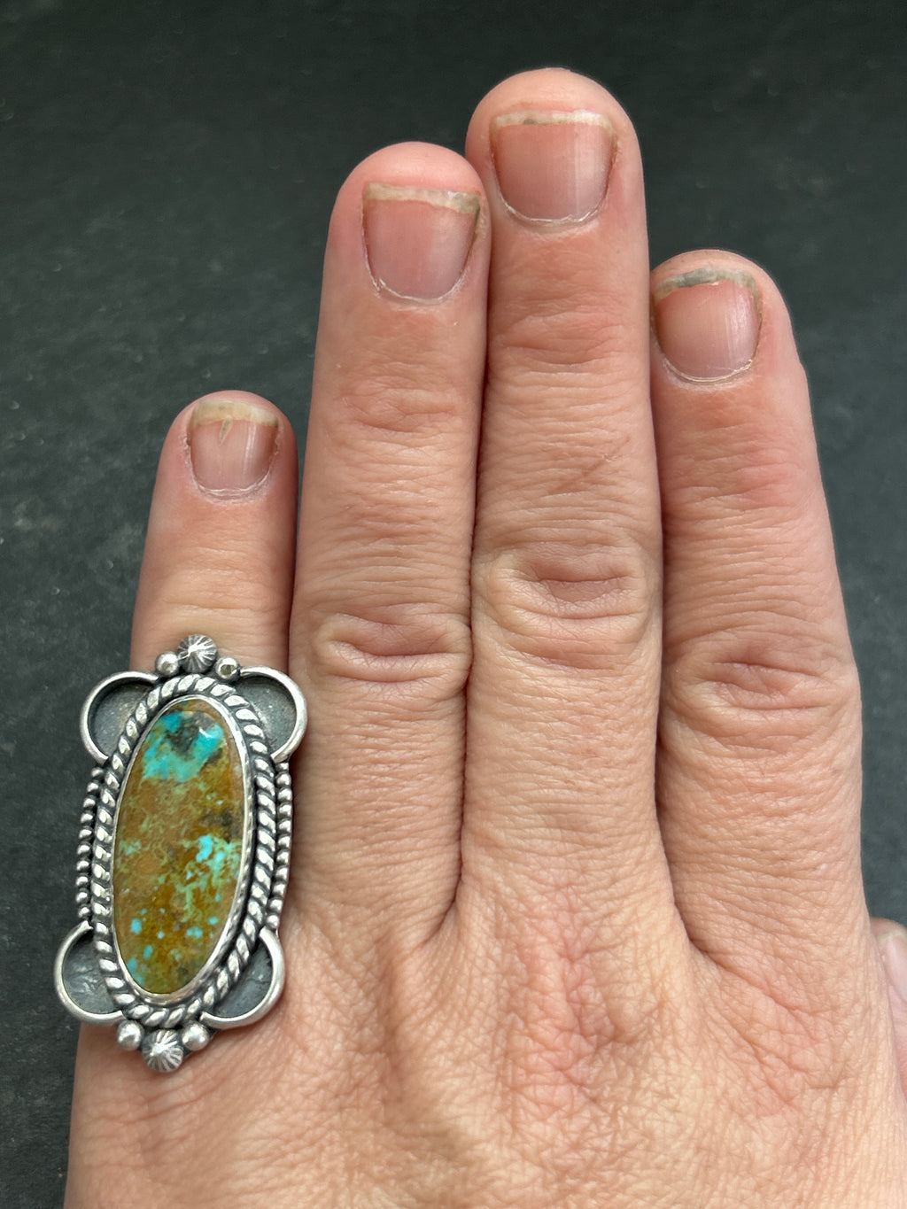 Royston Turquoise Ring Style #6