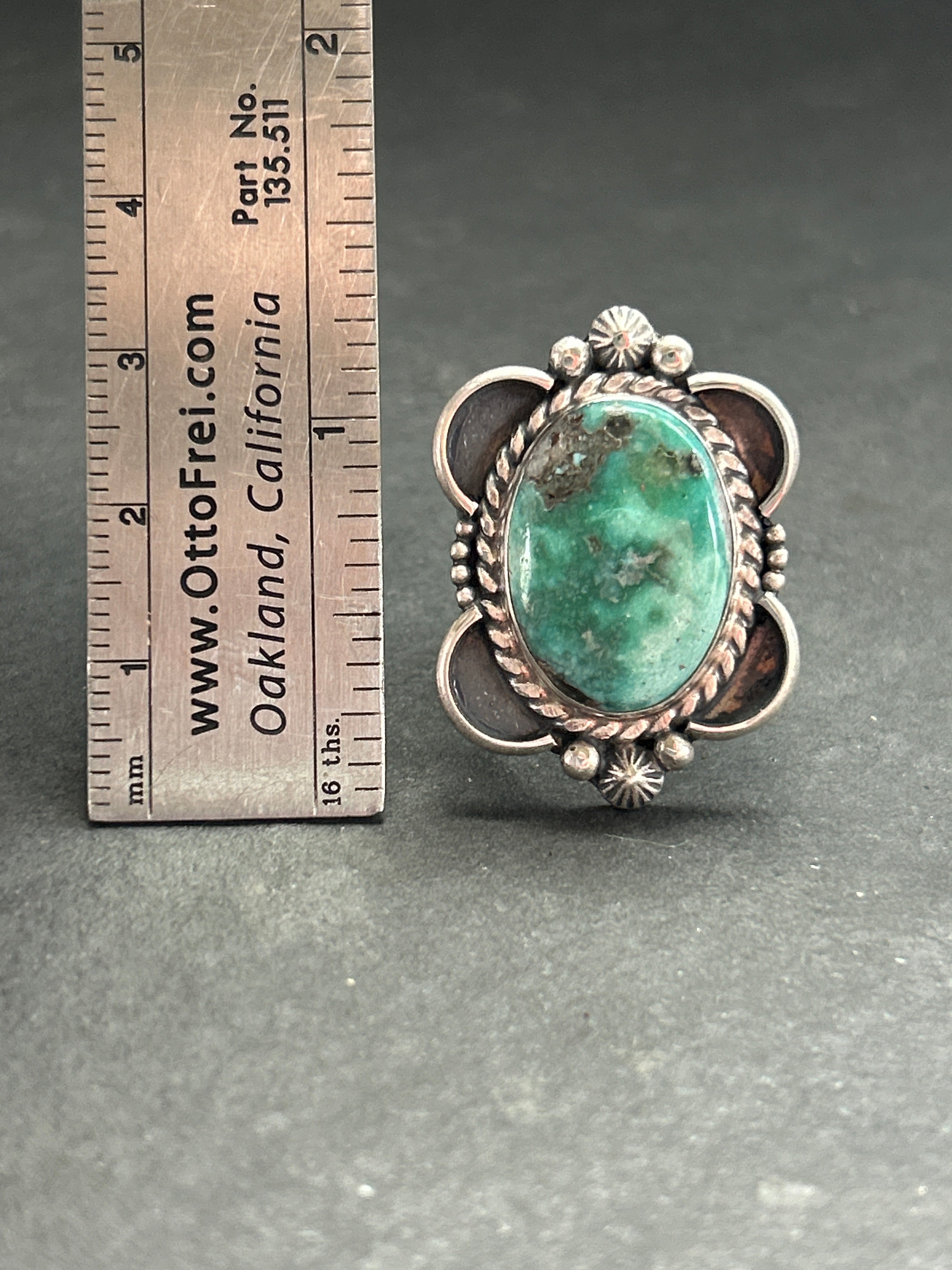 Whitewater Turquoise Ring
