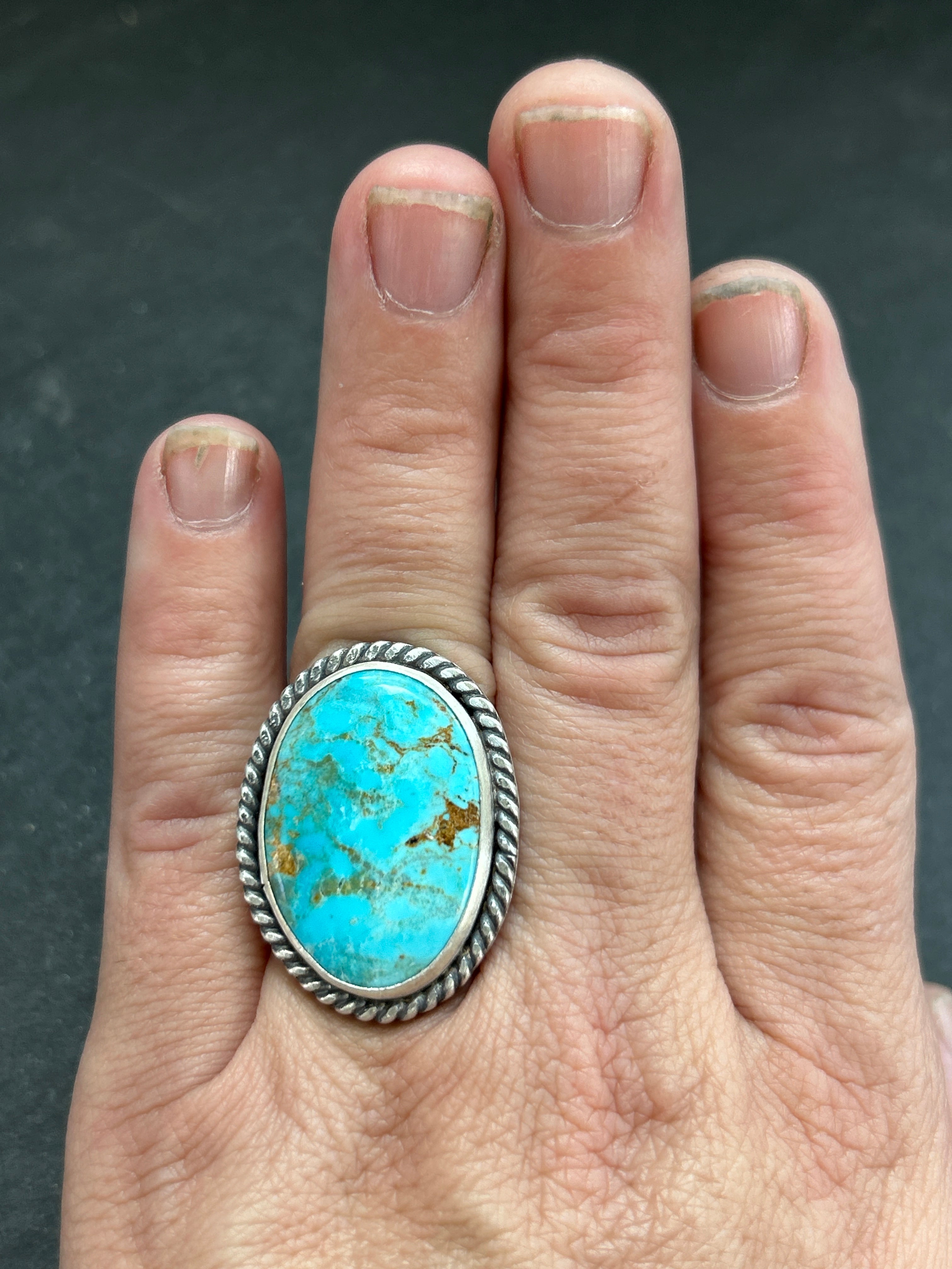 Glacier Blue Ring Style #3