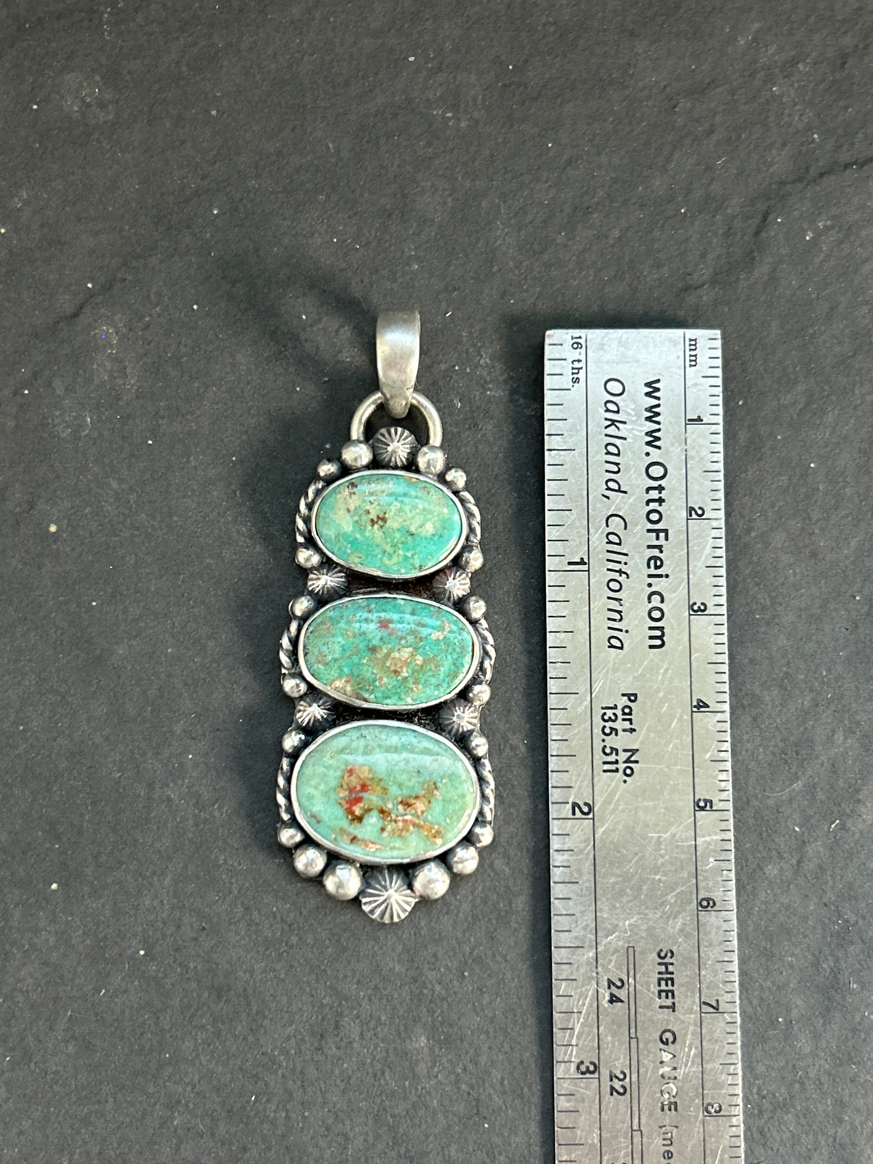 Cripple Creek Drop Bar Pendant
