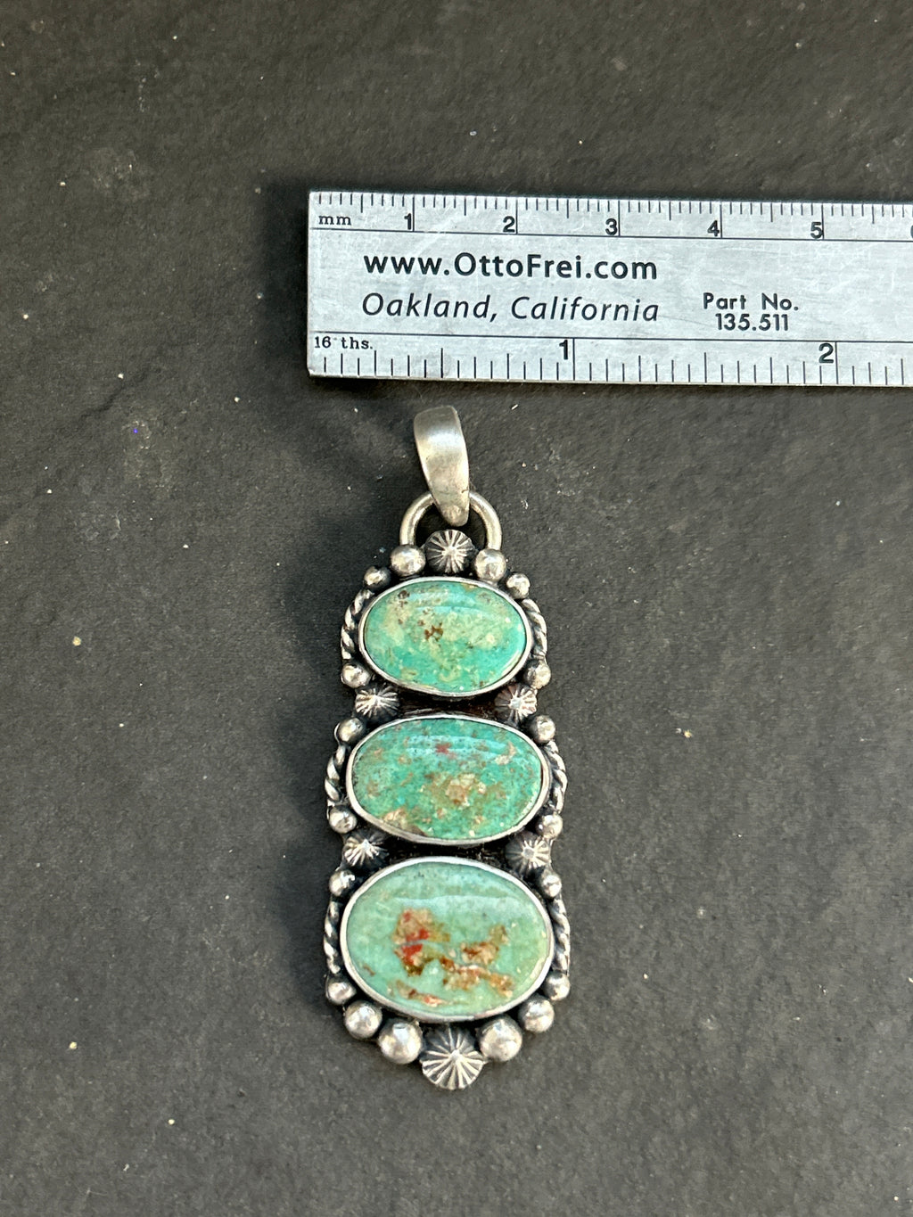 Cripple Creek Drop Bar Pendant