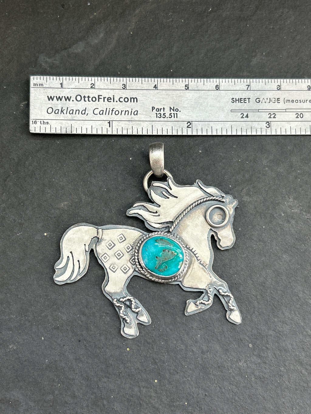 Wild + Free Pendant w/#1 Stamp