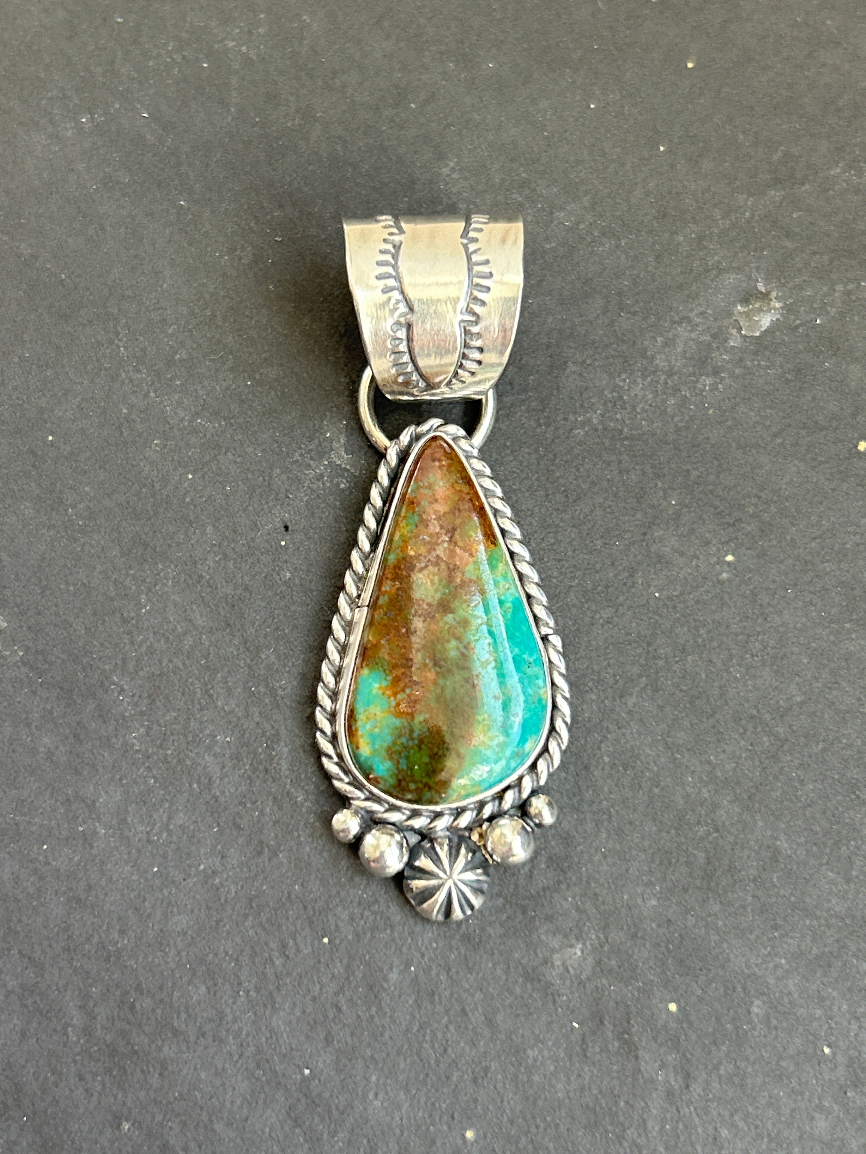 Royston Turquoise Pendant