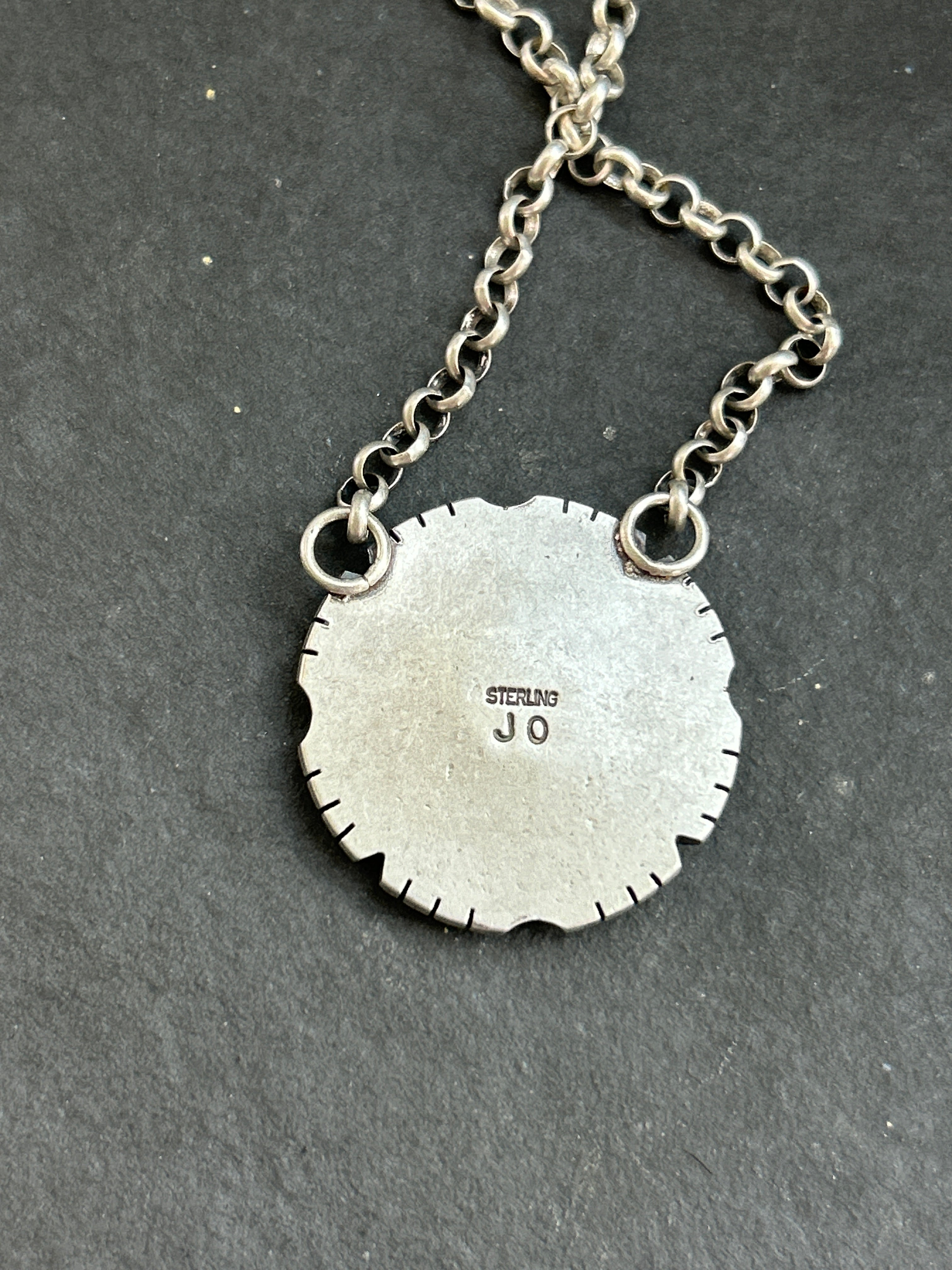 Sterling Silver + Filed Frame Buffalo Nickel Necklace
