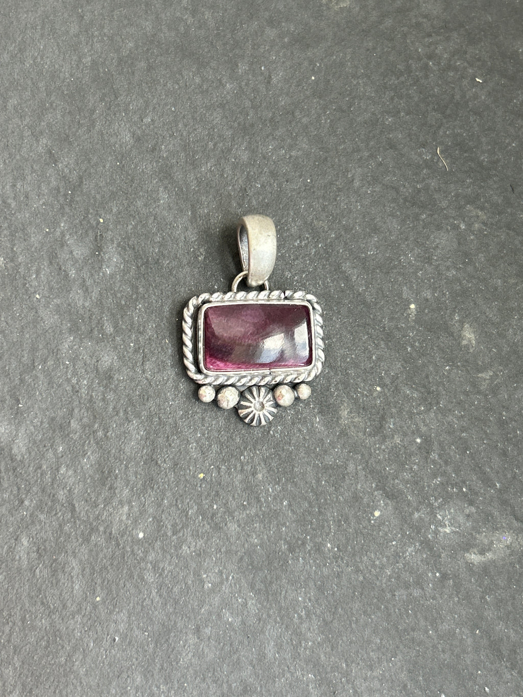 Purple Spiny Oyster Mini Pendant